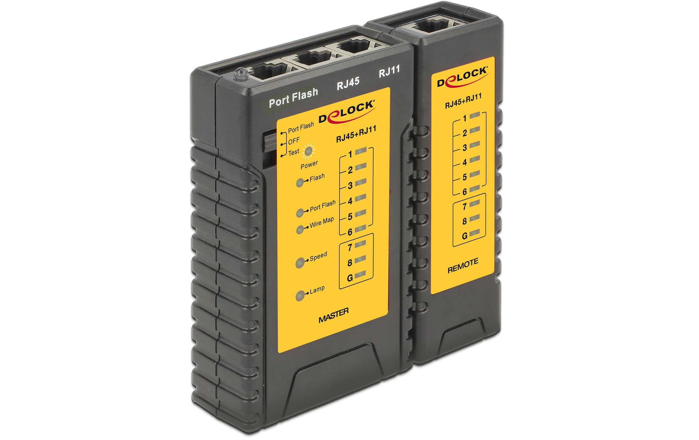 Delock LAN-Tester Master RJ11/RJ45