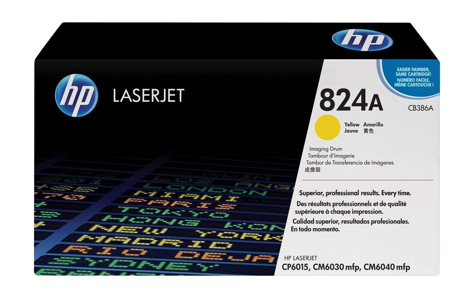 HP Belichtungstrommel Nr. 824A (CB386A) Yellow