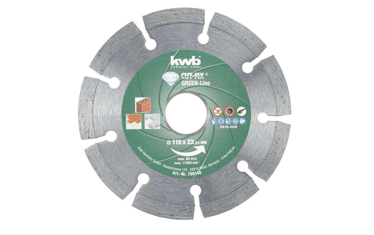 kwb Trennscheibe Green-Line Diamant 115 mm