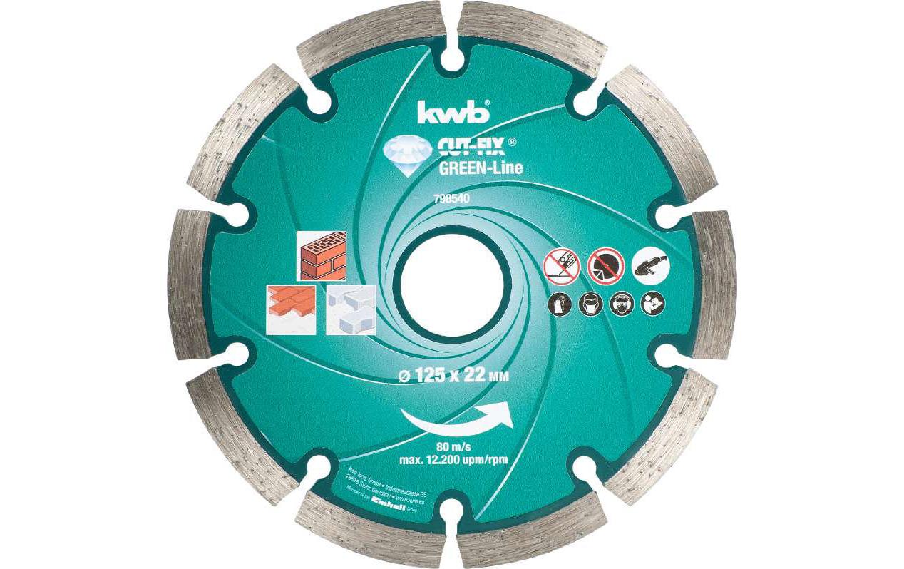 kwb Trennscheibe Green-Line Diamant 125 mm