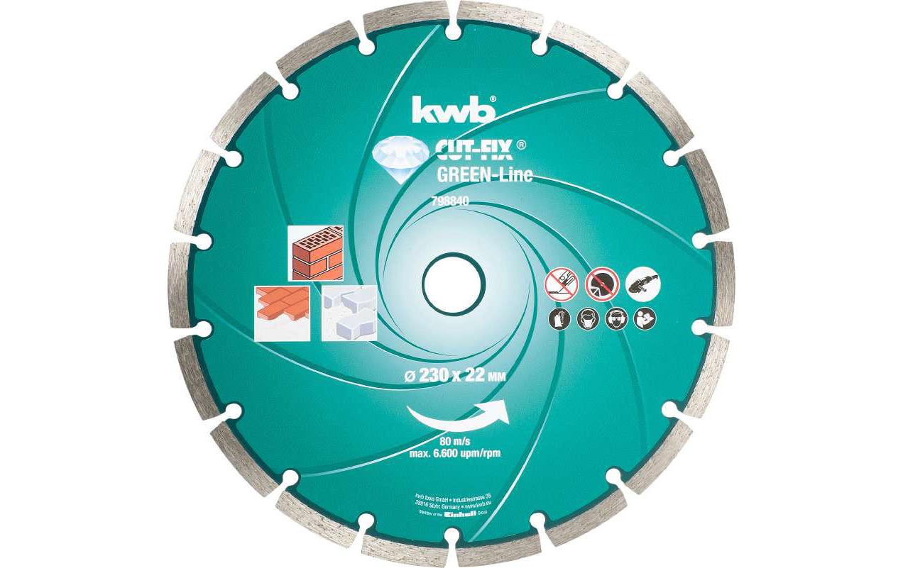 kwb Trennscheibe Green-Line Diamant 230 mm