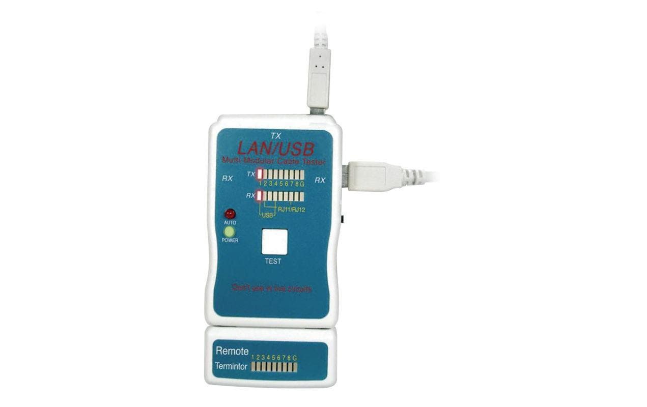 equip LAN-Tester RJ11/RJ12/RJ45