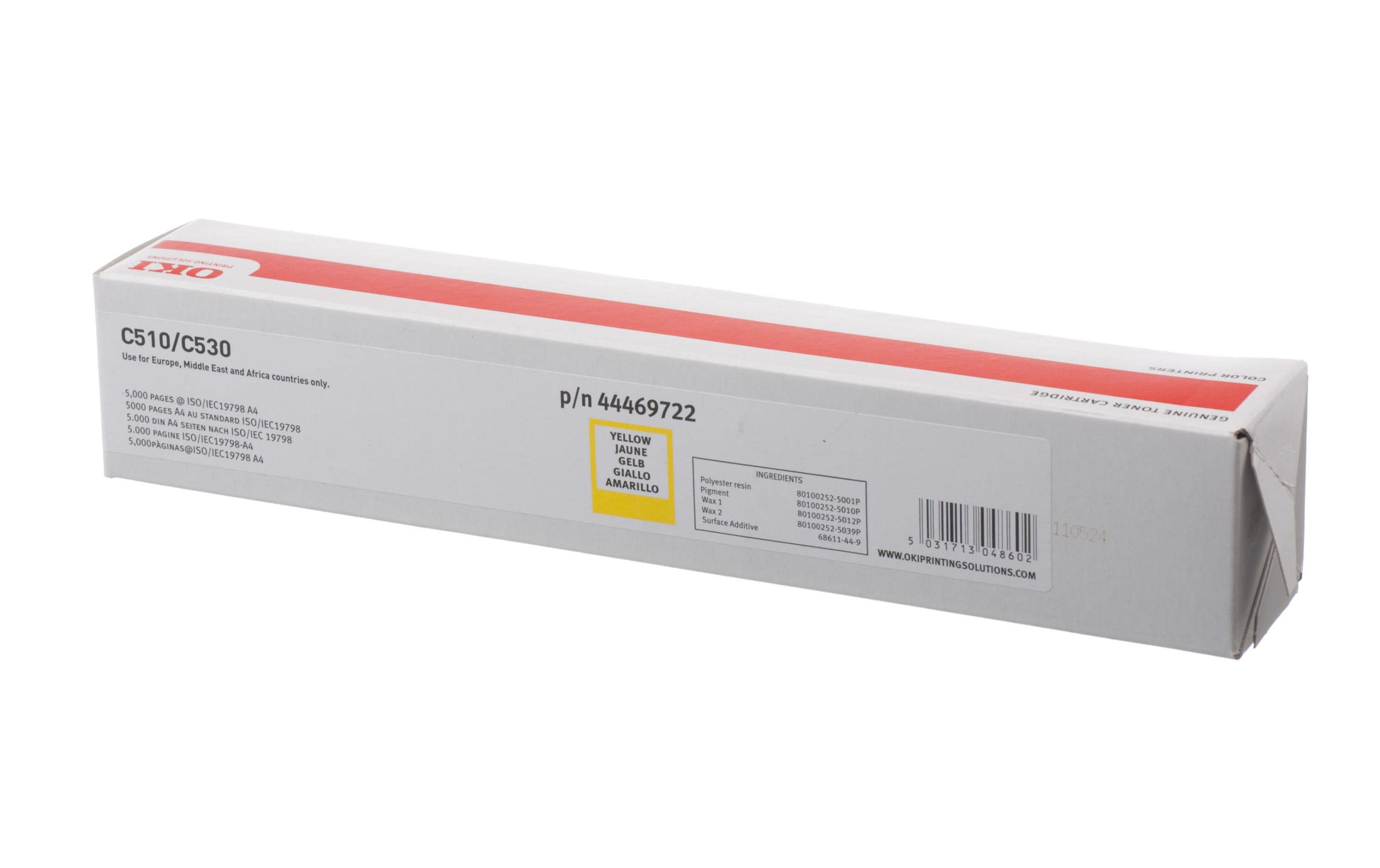 OKI Toner 44469722 Yellow