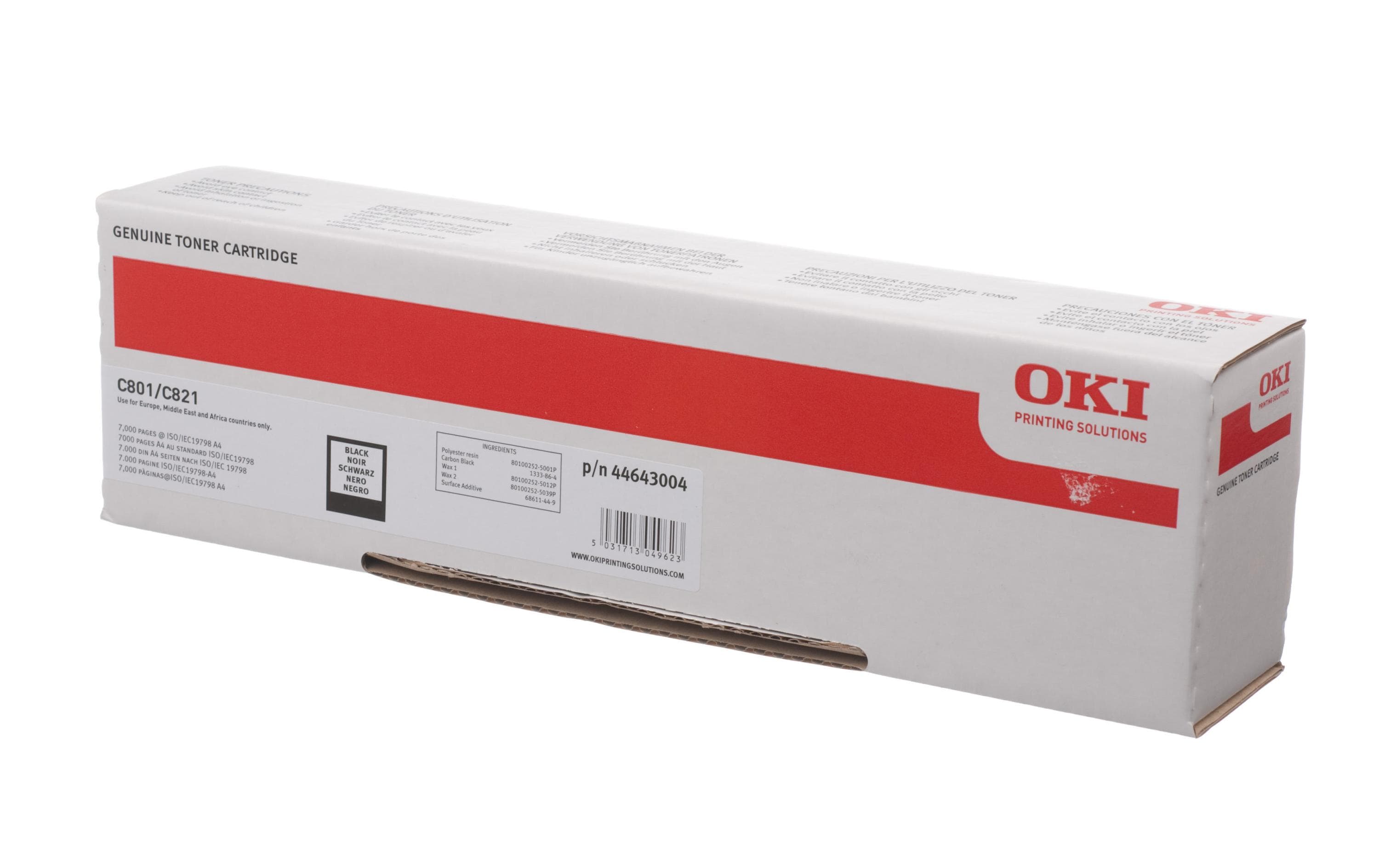 OKI Toner 44643004 Black