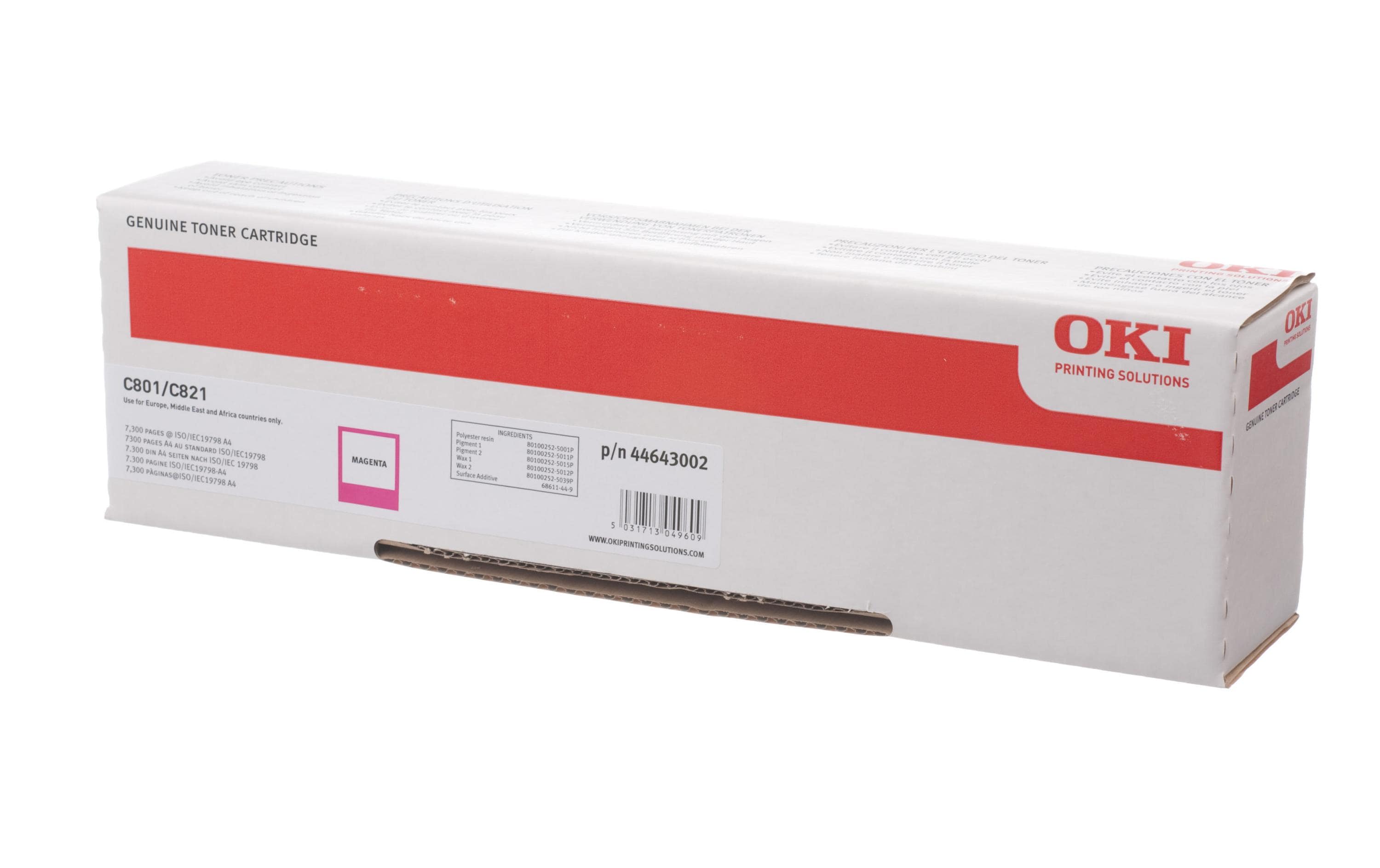OKI Toner 44643002 Magenta