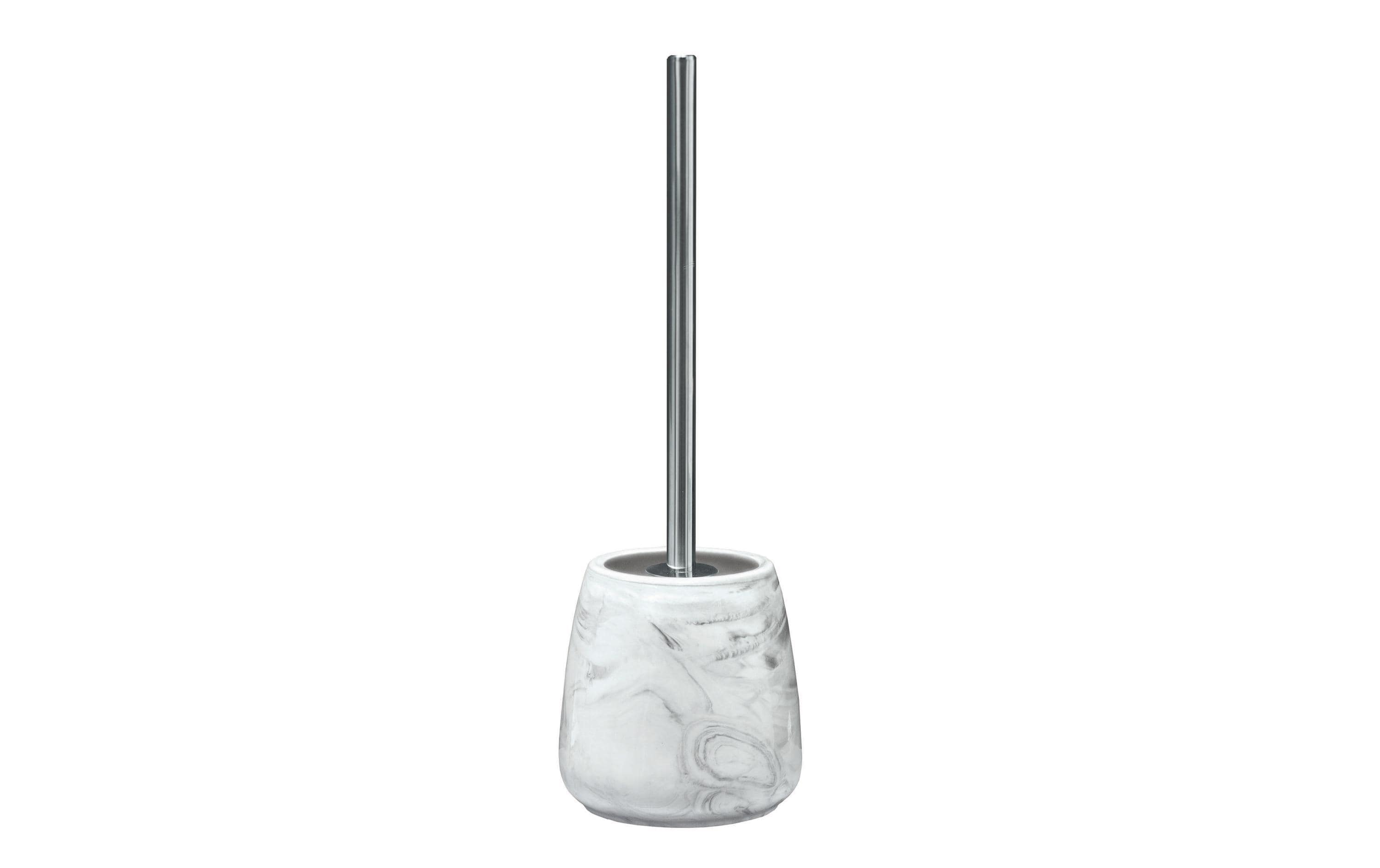 Kleine Wolke Toilettenbürste Marble Grau-Marmor, Steinzeug