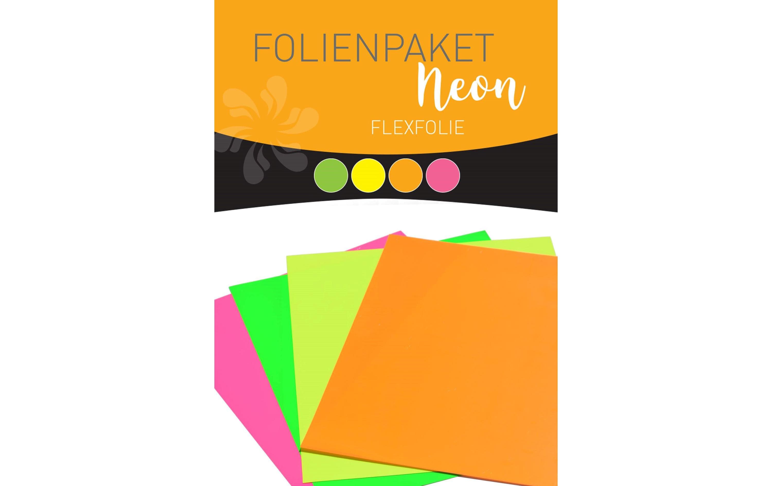 Stahls Aufbügelfolie Flex Set Neon
