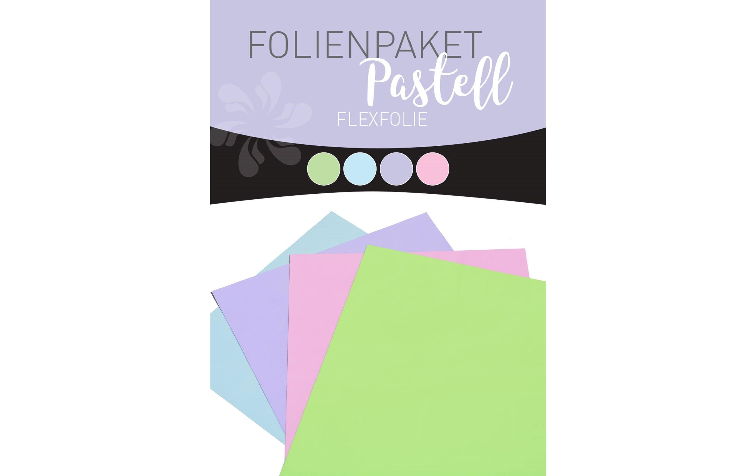 Stahls Aufbügelfolie Flex Set Pastell