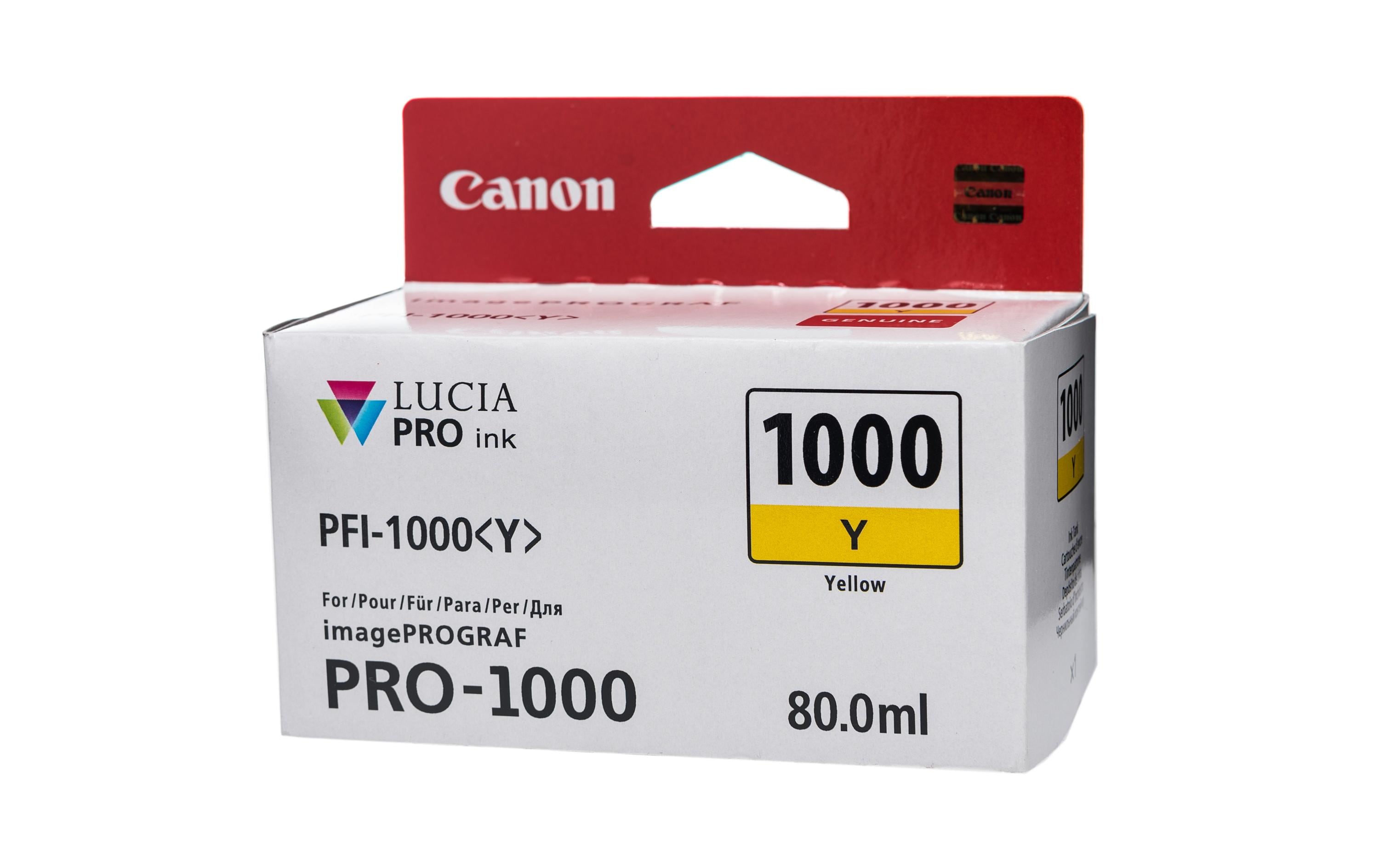 Canon Tinte PFI-1000Y / 0549C001 Yellow