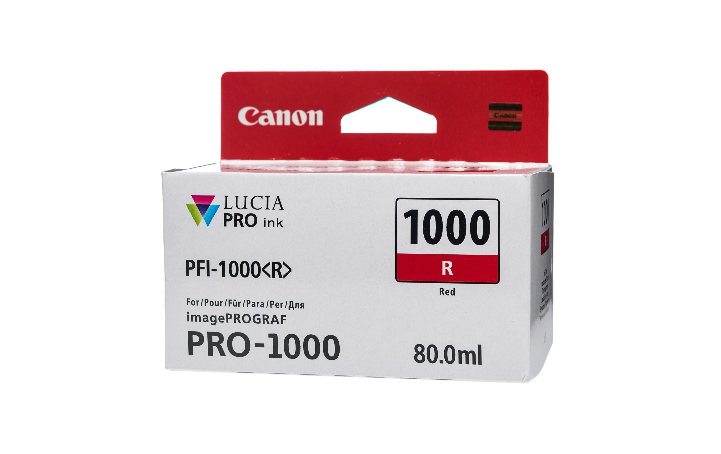 Canon Tinte PFI-1000R / 0554C001 Red