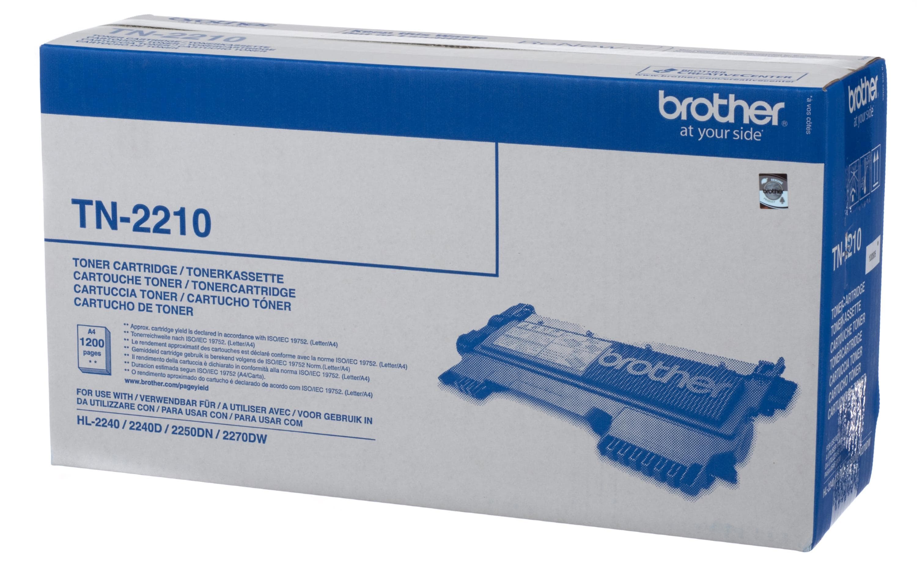 Brother Toner TN-2210 Black