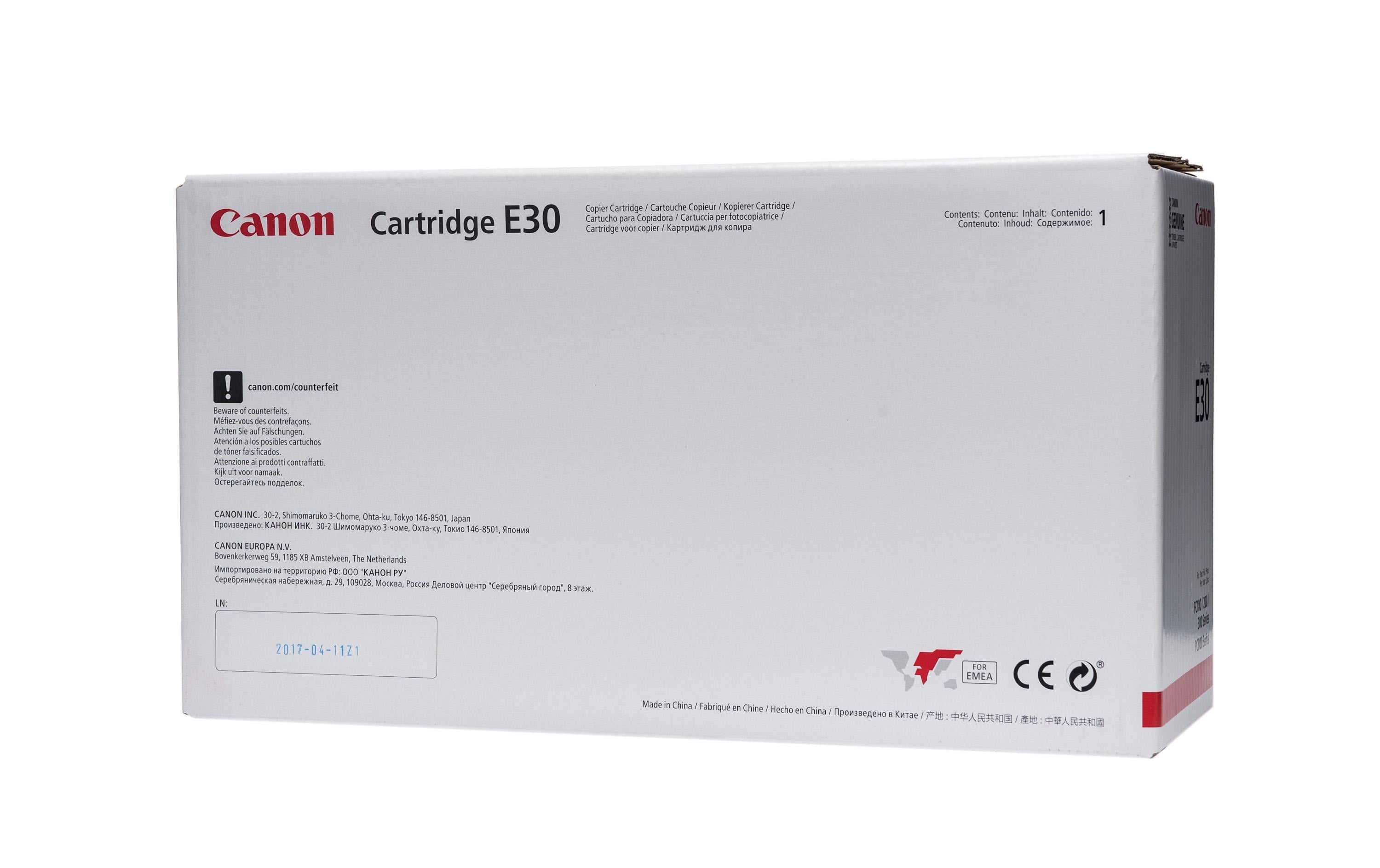 Canon Toner FC-E30 / 1491A003 Black