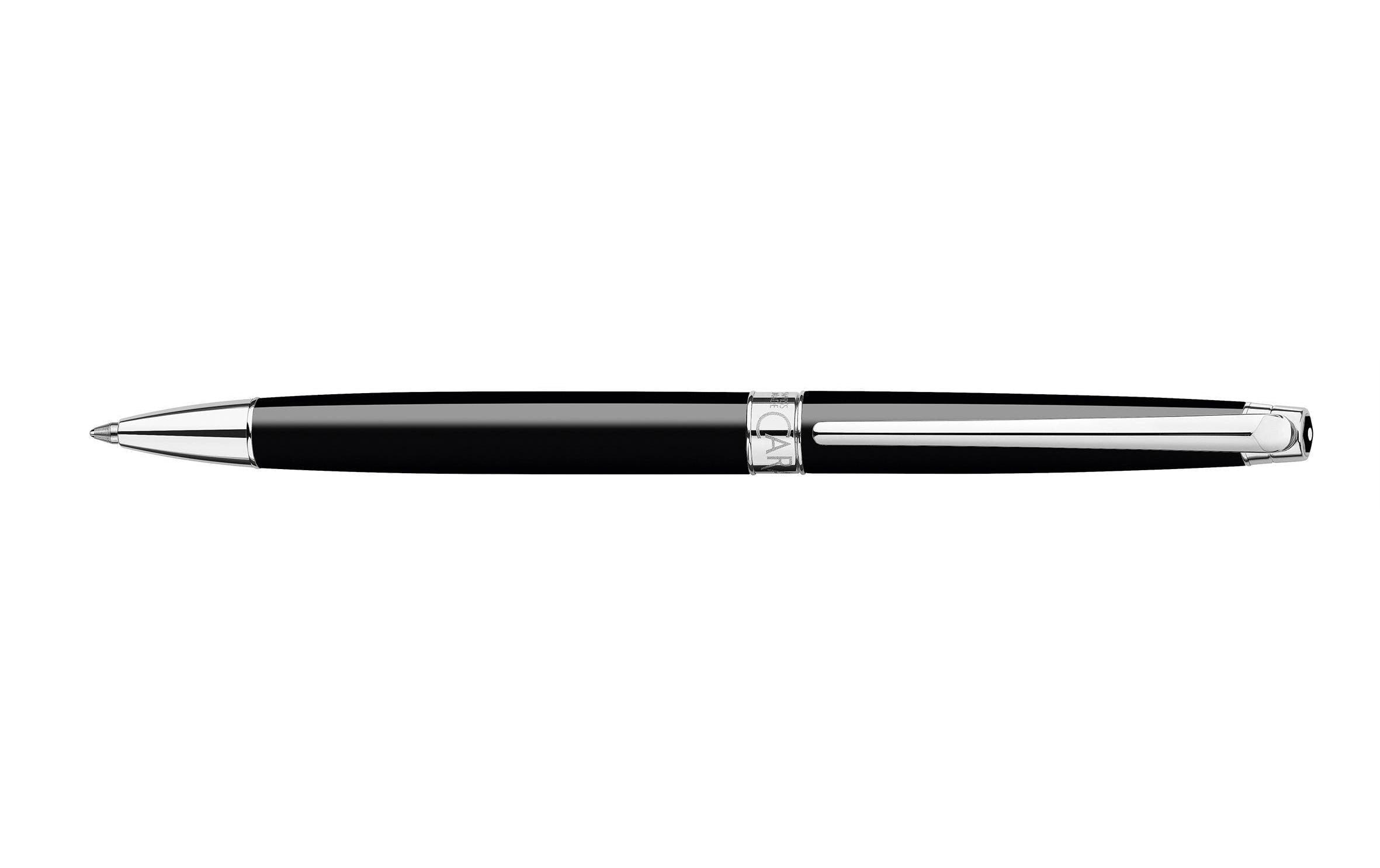 Caran d'Ache Kugelschreiber Léman Slim Ebenholzschwarz