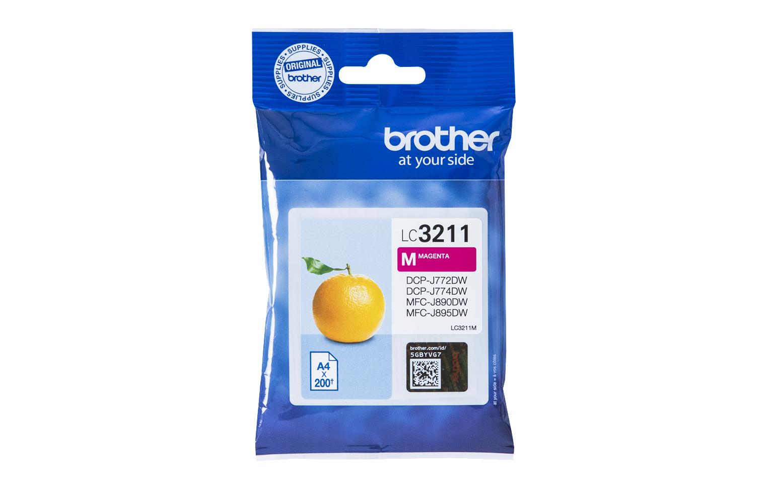 Brother Tinte LC-3211M Magenta