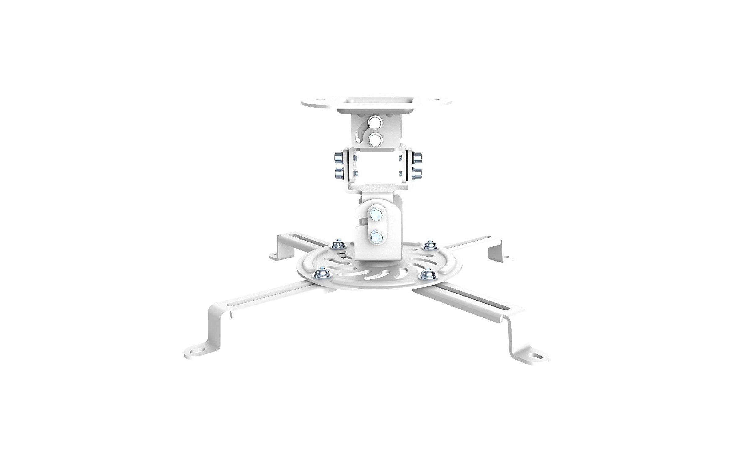 PureMounts Deckenhalterung PM-Spider-10W Weiss