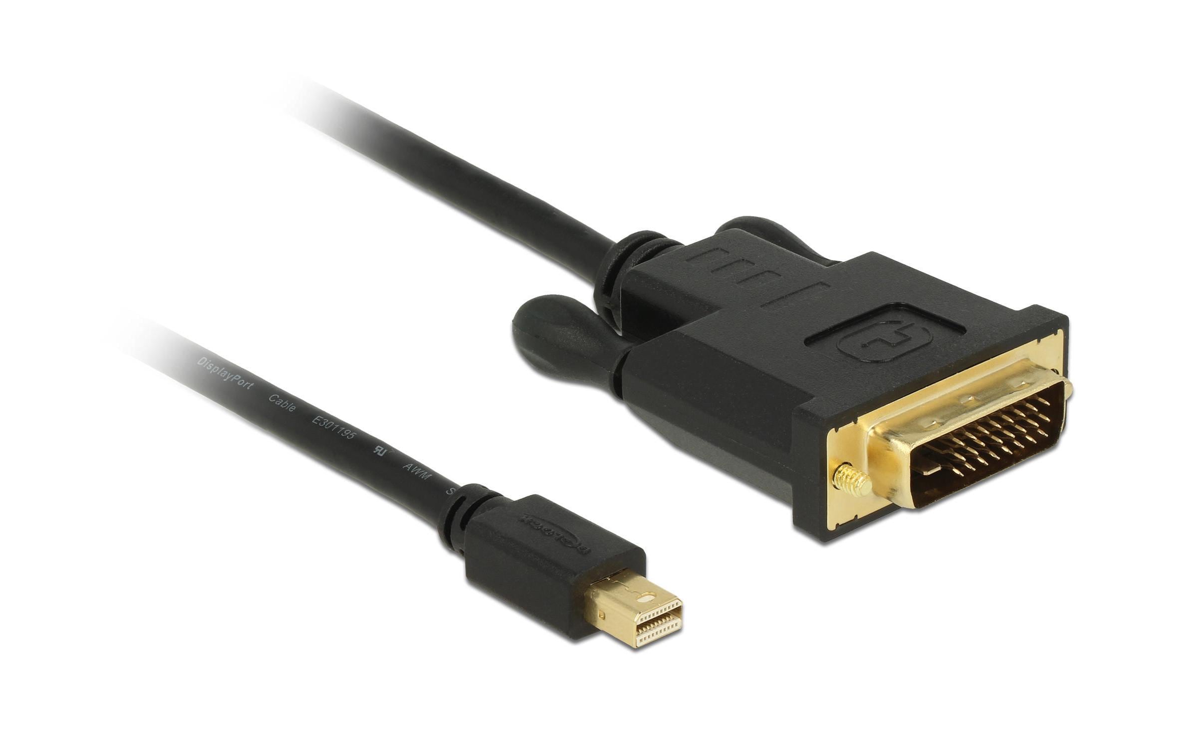 Delock Kabel Mini-DisplayPort - DVI-D, 1 m