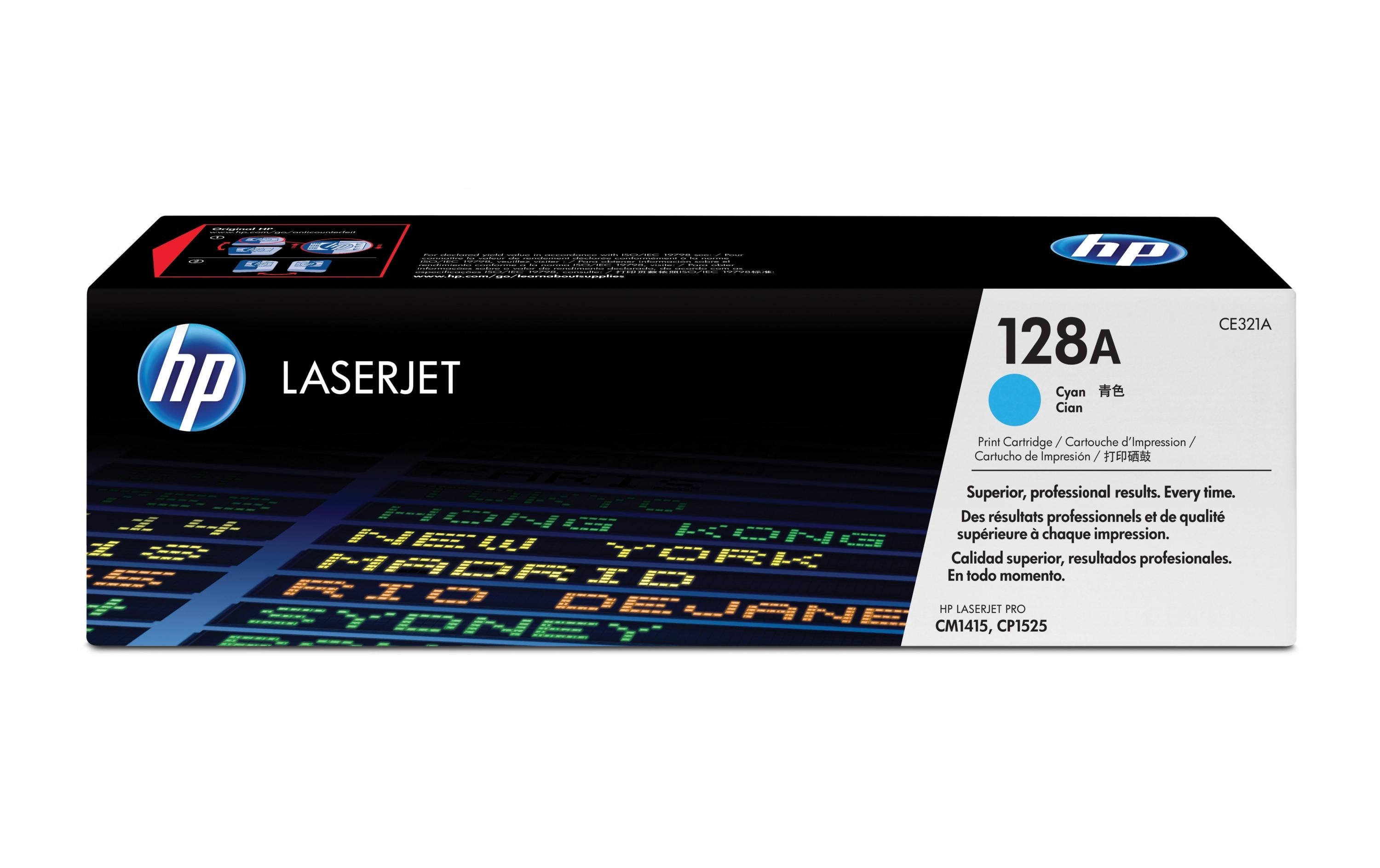 HP Toner Nr. 128A (CE321A) Cyan