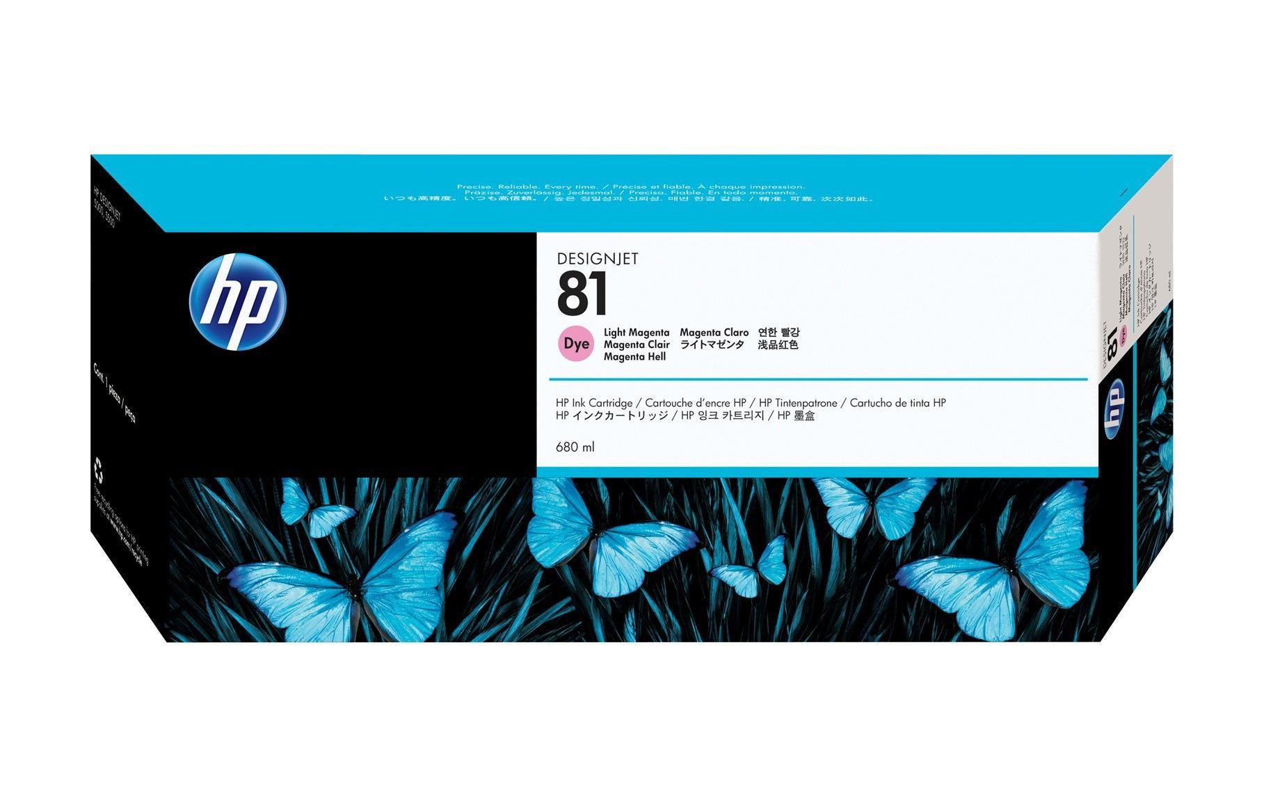 HP Tinte Nr. 81 (C4935A) Light Magenta