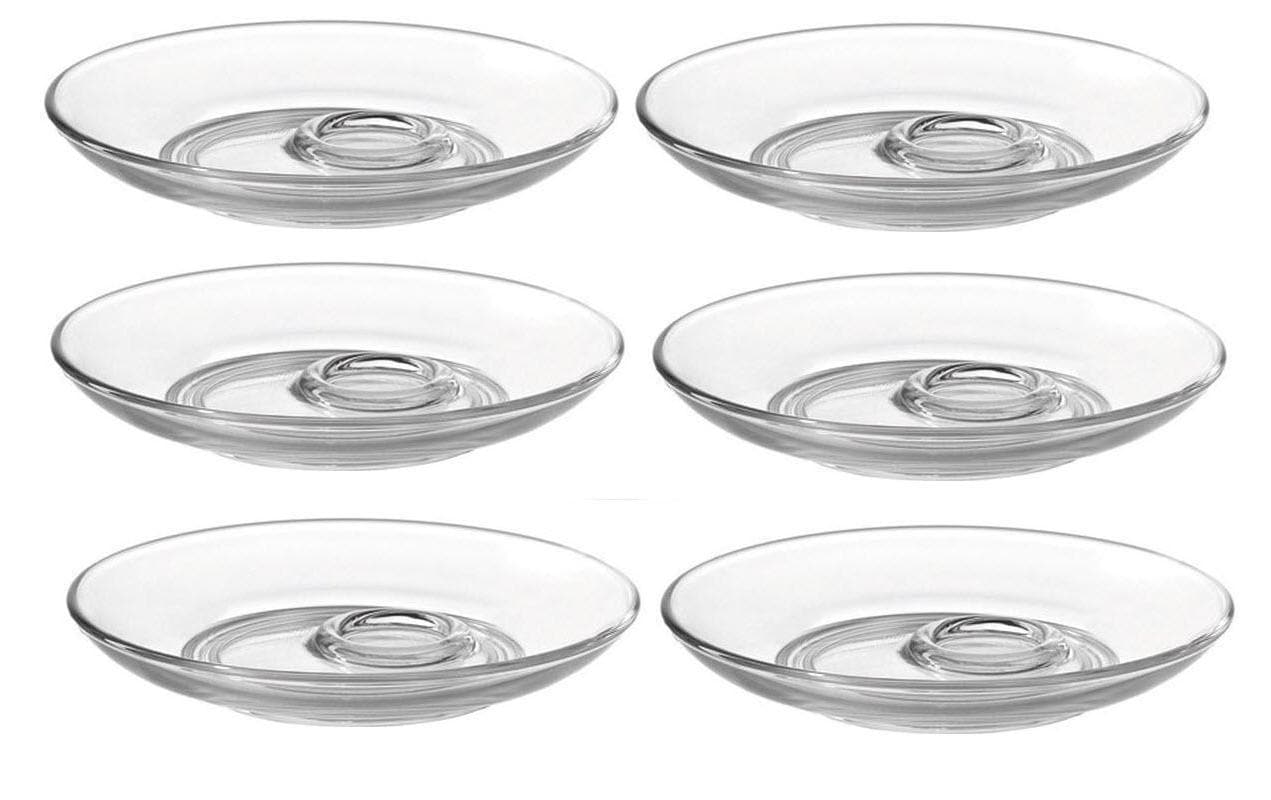 Leonardo Untertasse Senso Ø 11.5 cm, 6 Stück, Transparent