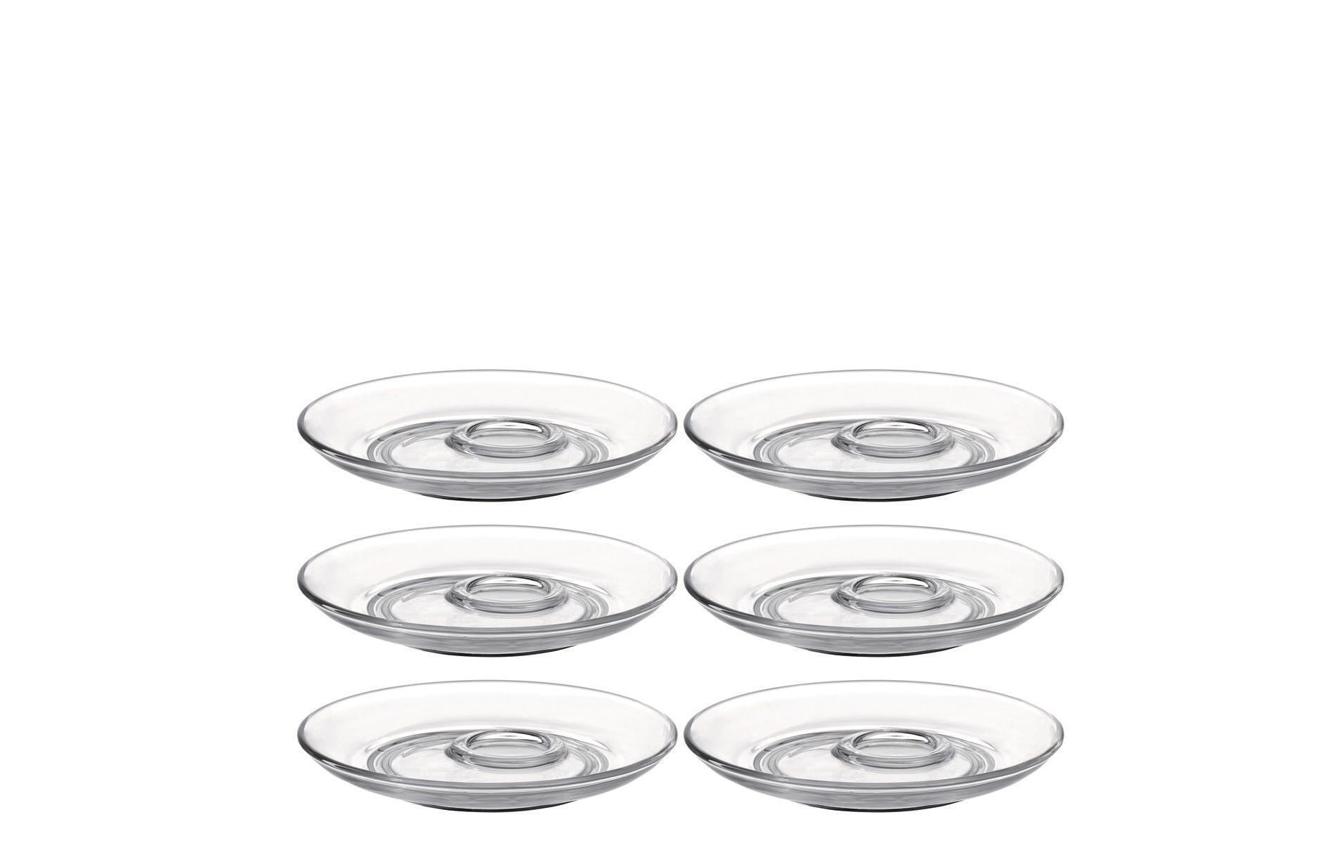 Leonardo Untertasse Senso Ø 14.5 cm, 6 Stück, Transparent