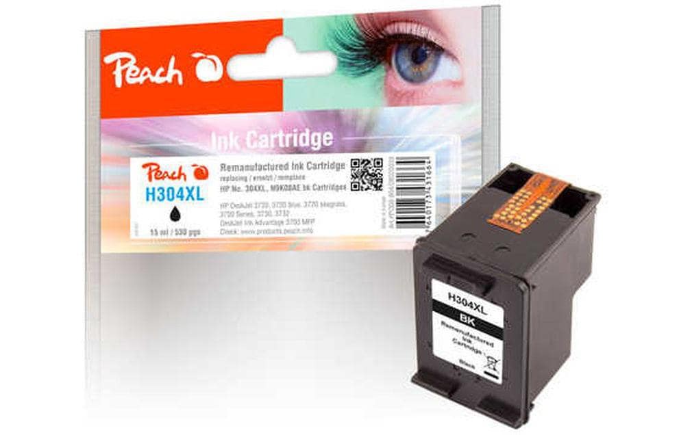 Peach Tinte HP Nr. 304XL (N9K08AE) Black