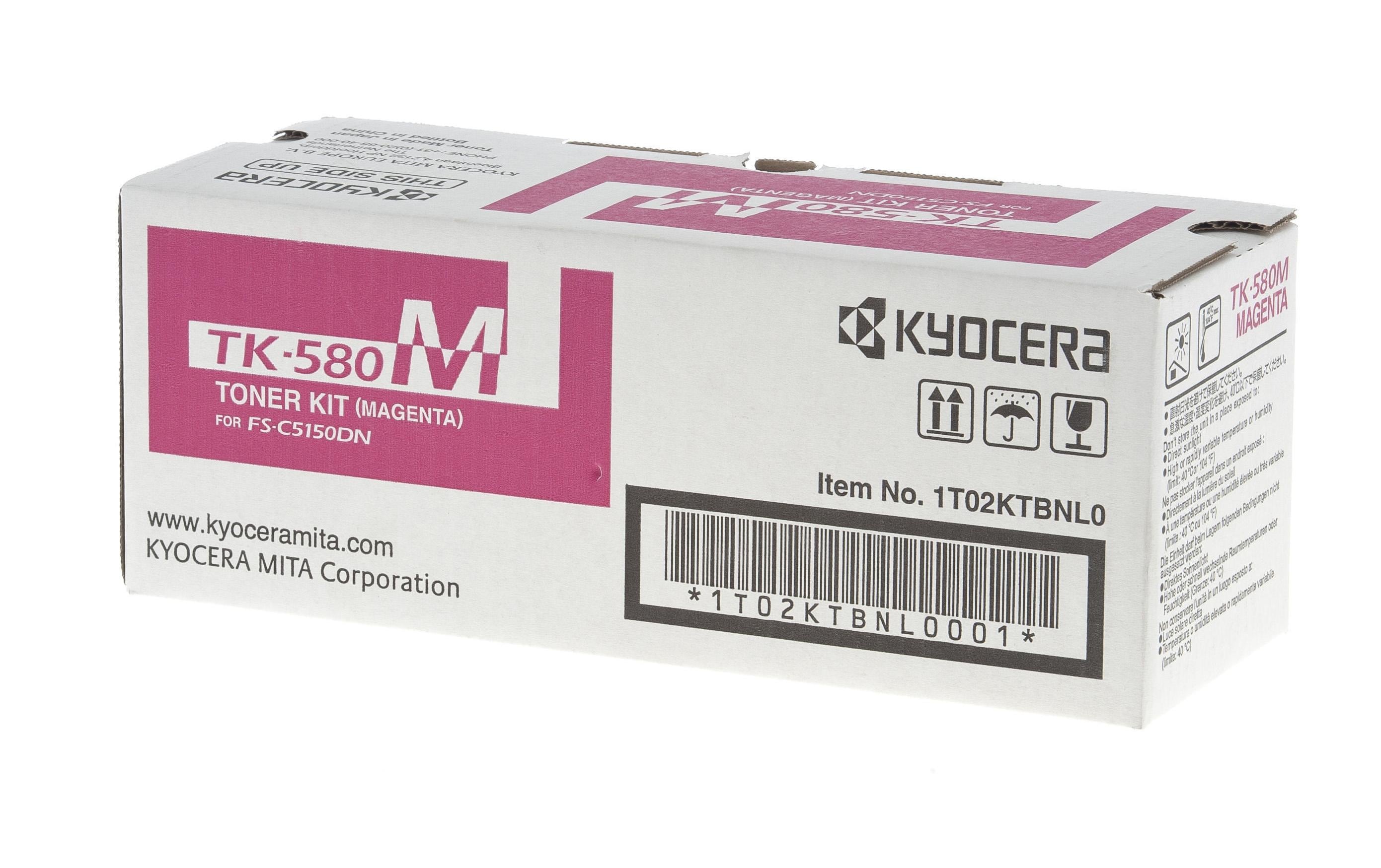 Kyocera Toner TK-580M Magenta