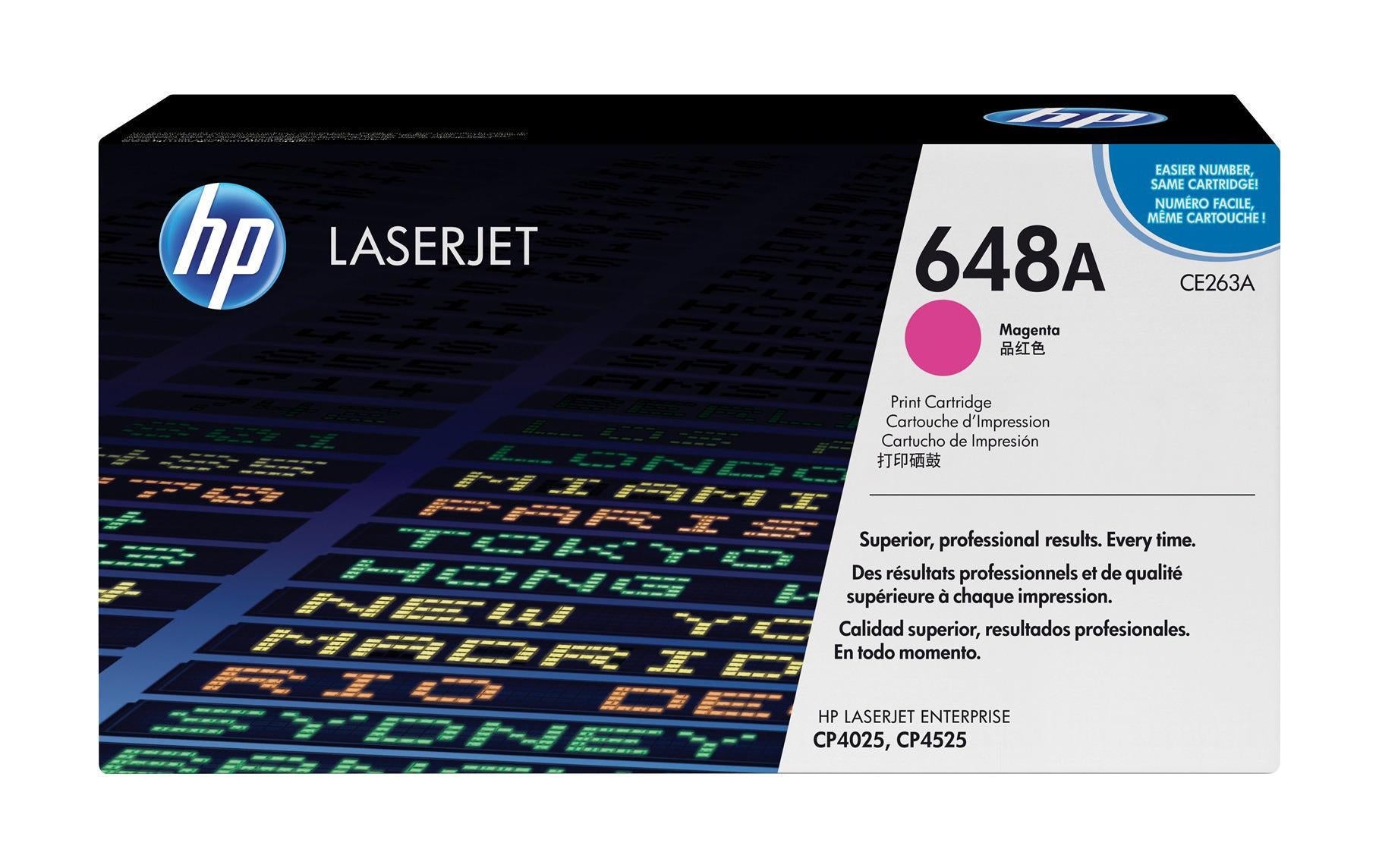 HP Toner Nr. 648A (CE263A) Magenta