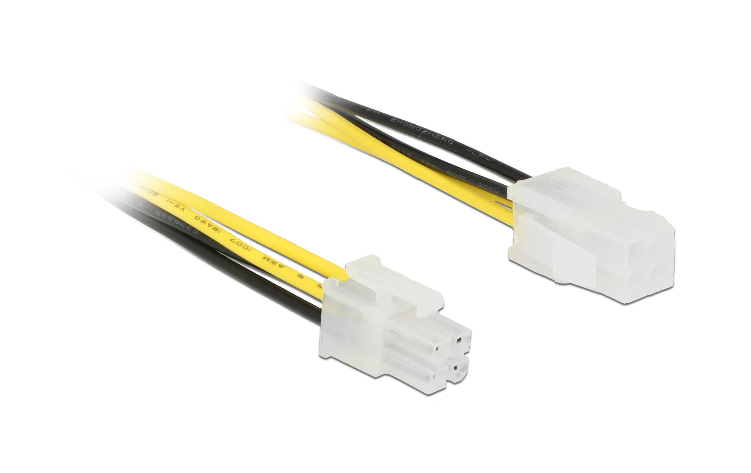 Delock Stromverlängerungskabel 4Pin - 4Pin CPU 50 cm