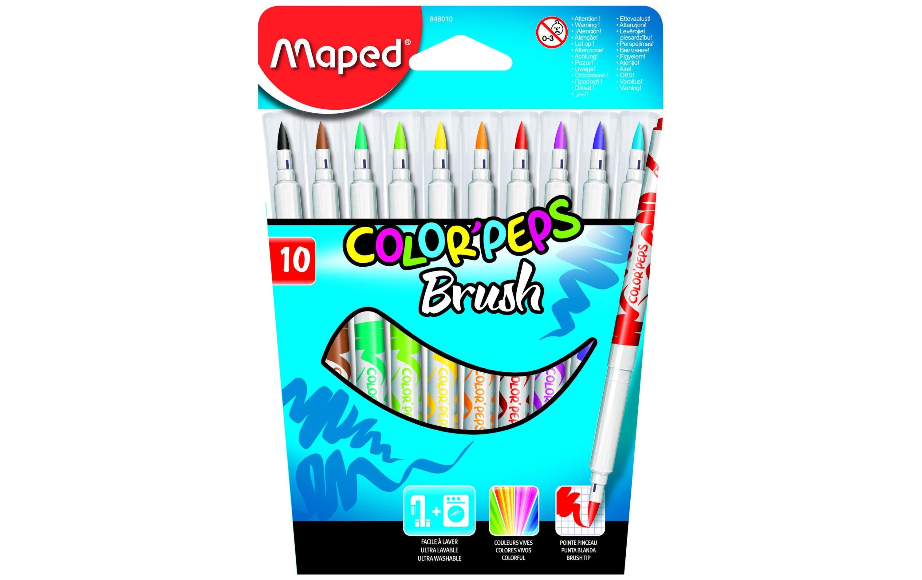 maped Filzstift Brush 10 Stück