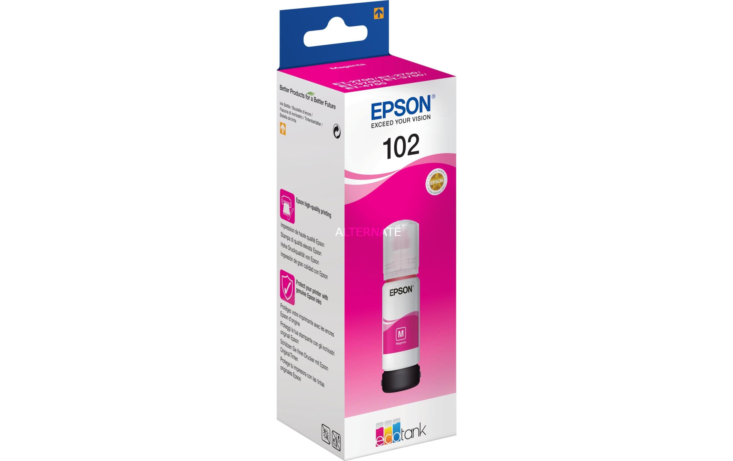 Epson Tinte 102 / T03R340 Magenta