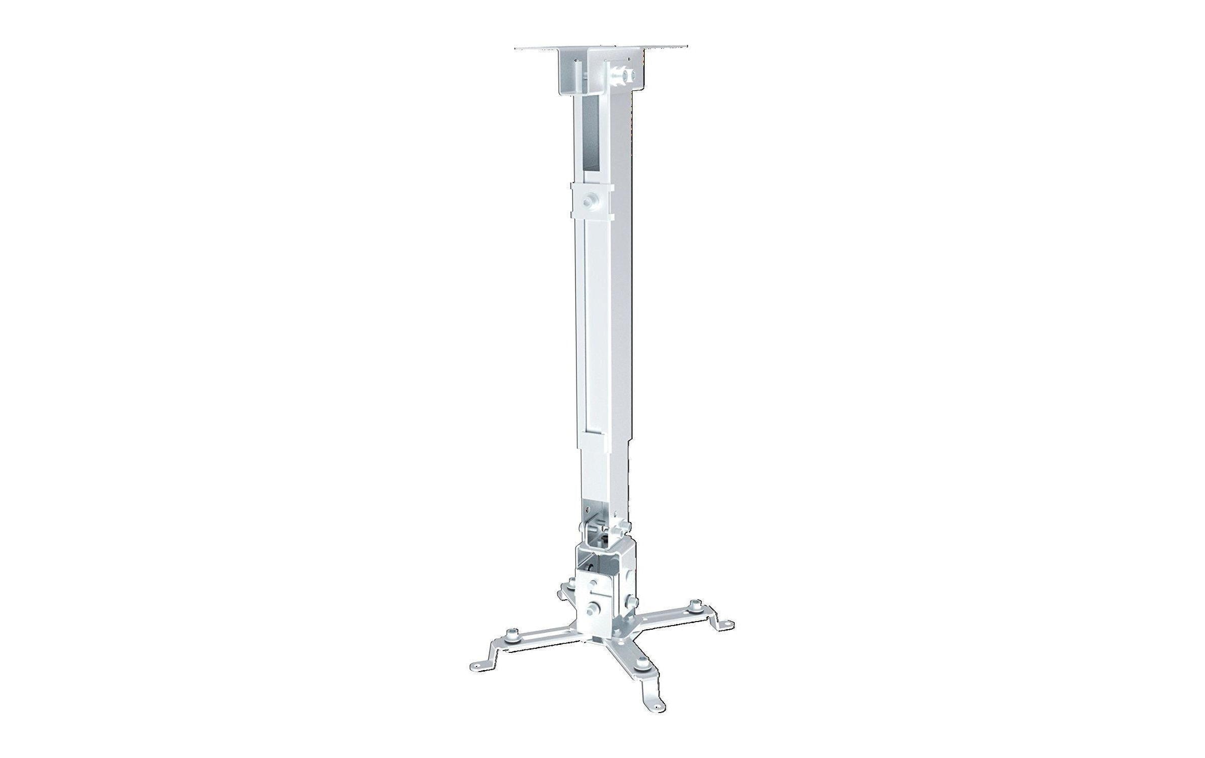 PureMounts Deckenhalterung PM-Spider-40W Weiss