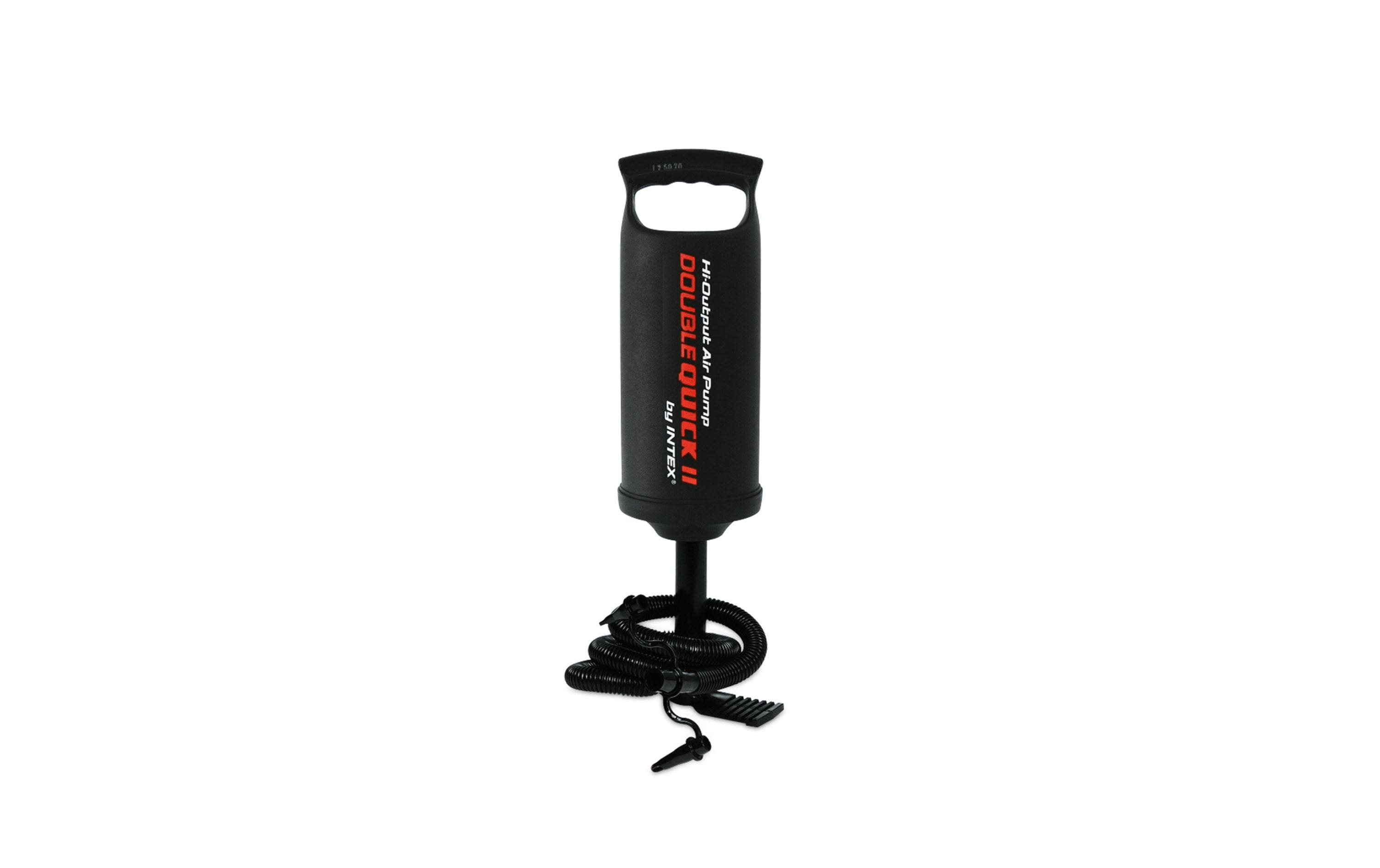 Intex Handpumpe Double Quick II Schwarz