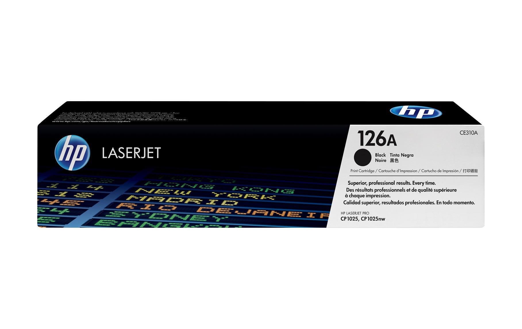 HP Toner Nr. 126A (CE310A) Black