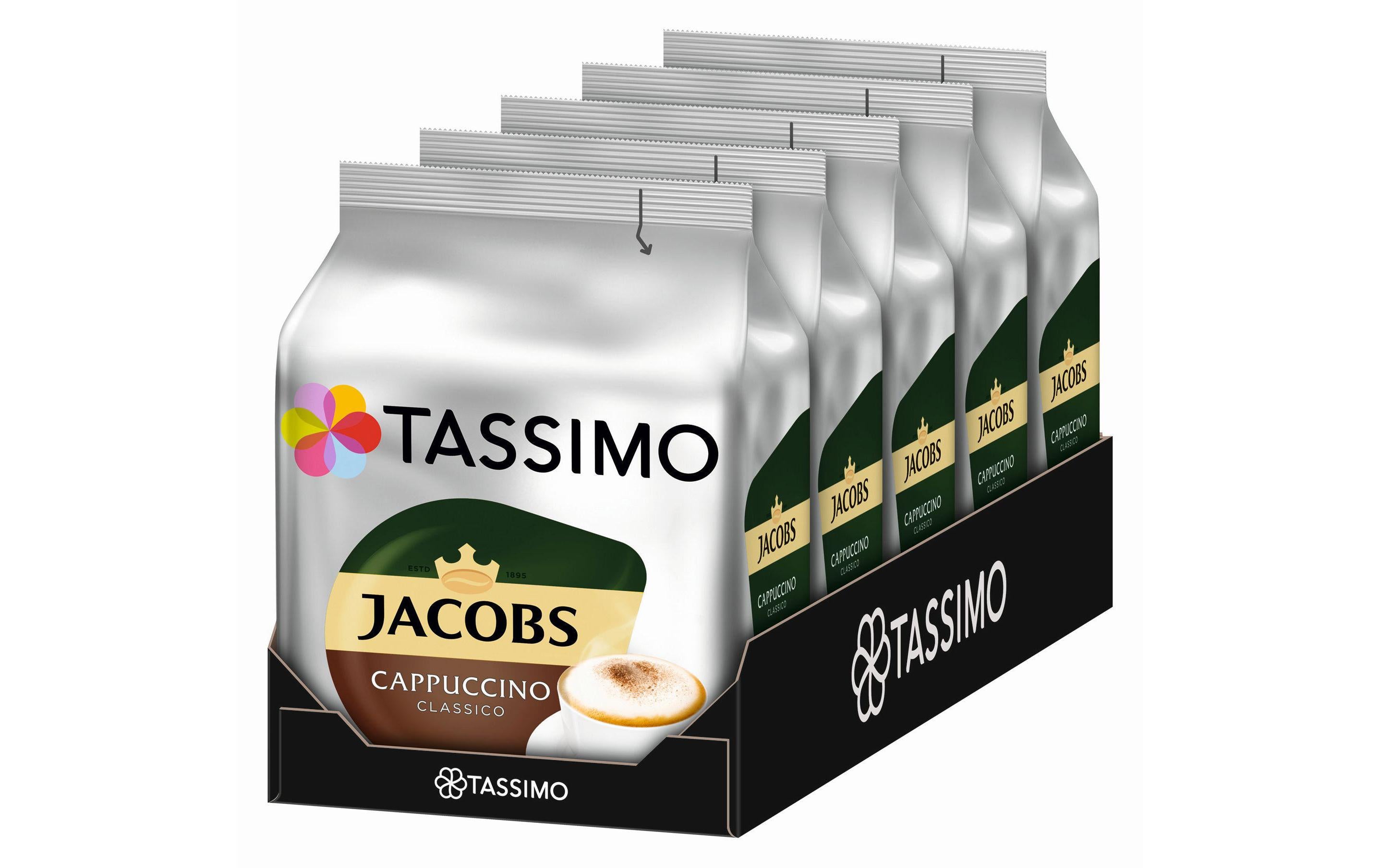 TASSIMO Kaffeekapseln T DISC Jacobs Cappuccino 40 Portionen