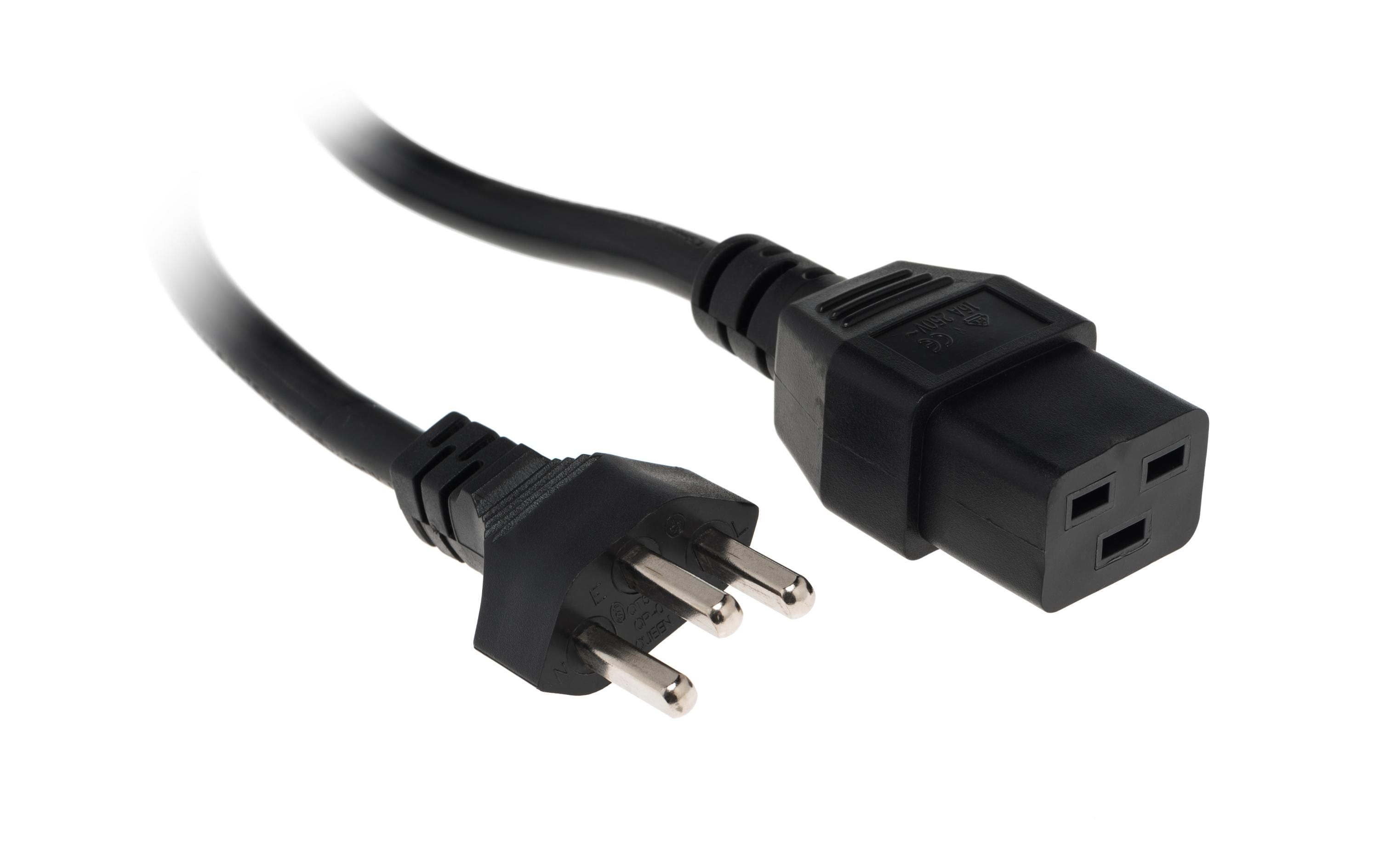 Diggelmann Netzkabel 2.5 m C19-T23