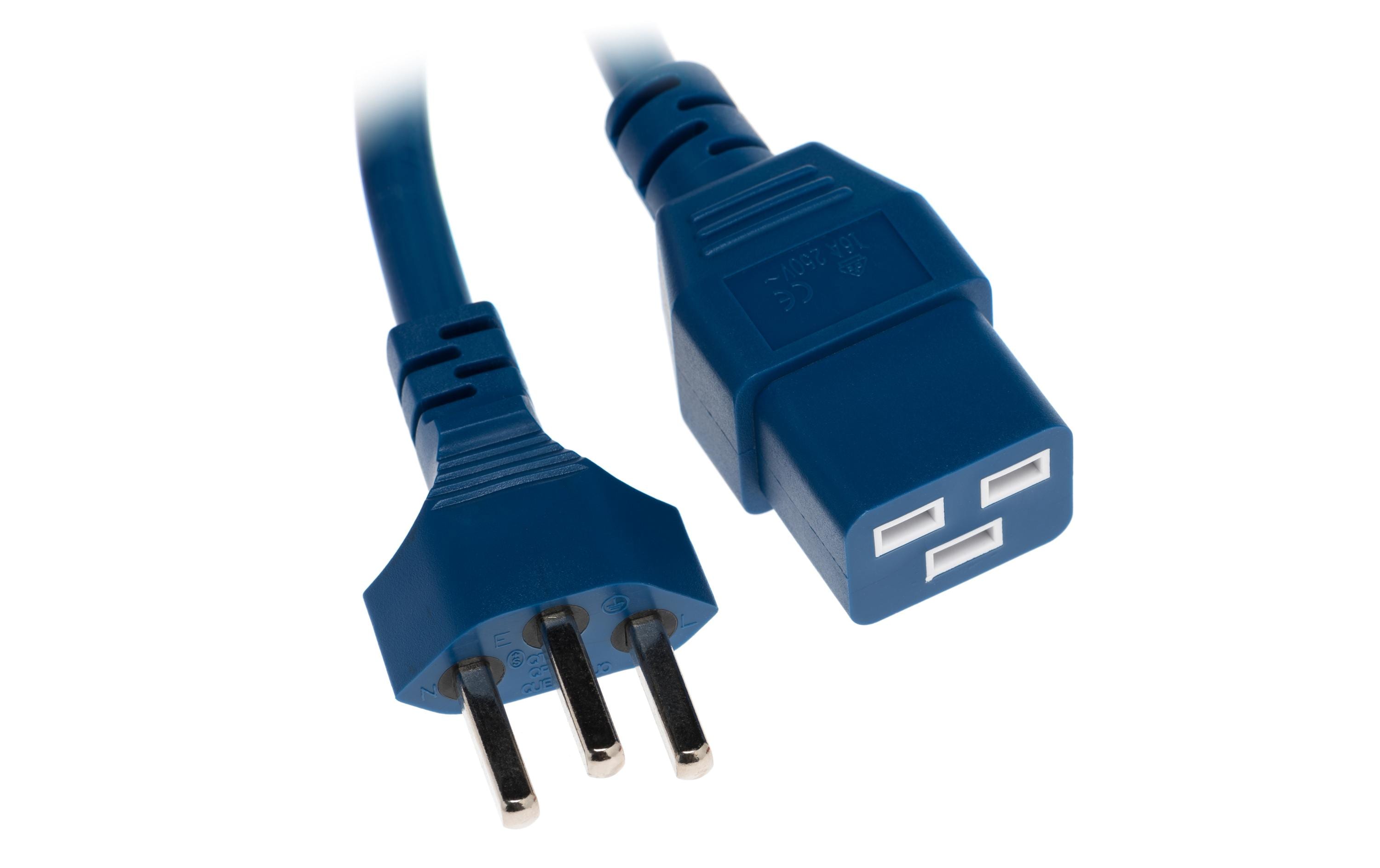Diggelmann Netzkabel 2 m C19-T23