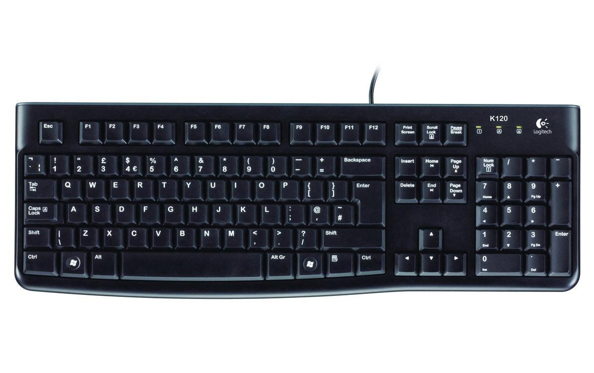Logitech Tastatur K120 Business CH-Layout