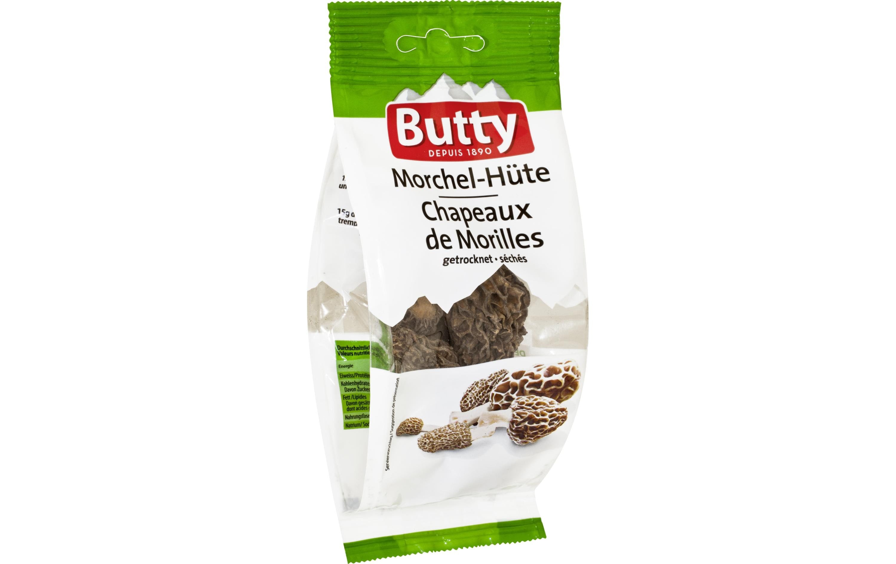 Butty Beutel Morcheln 15 g