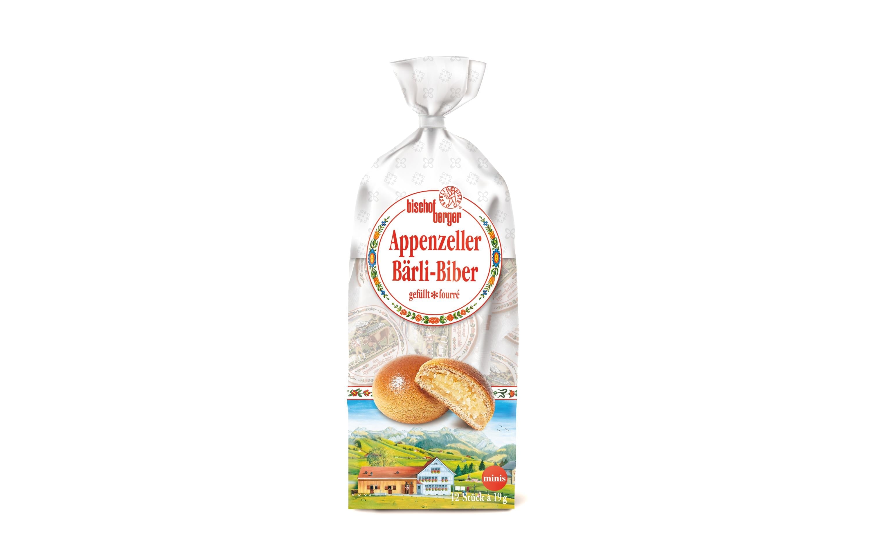Bischofberger Gebäck Appenzeller Bärli – Biber mini 228 g