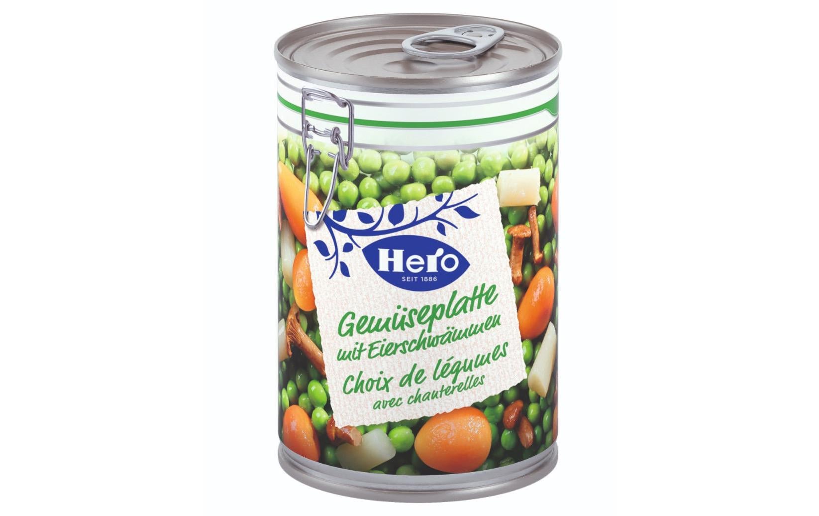 Hero Dose Gemüseplatte mit Eierschwämme 420 g