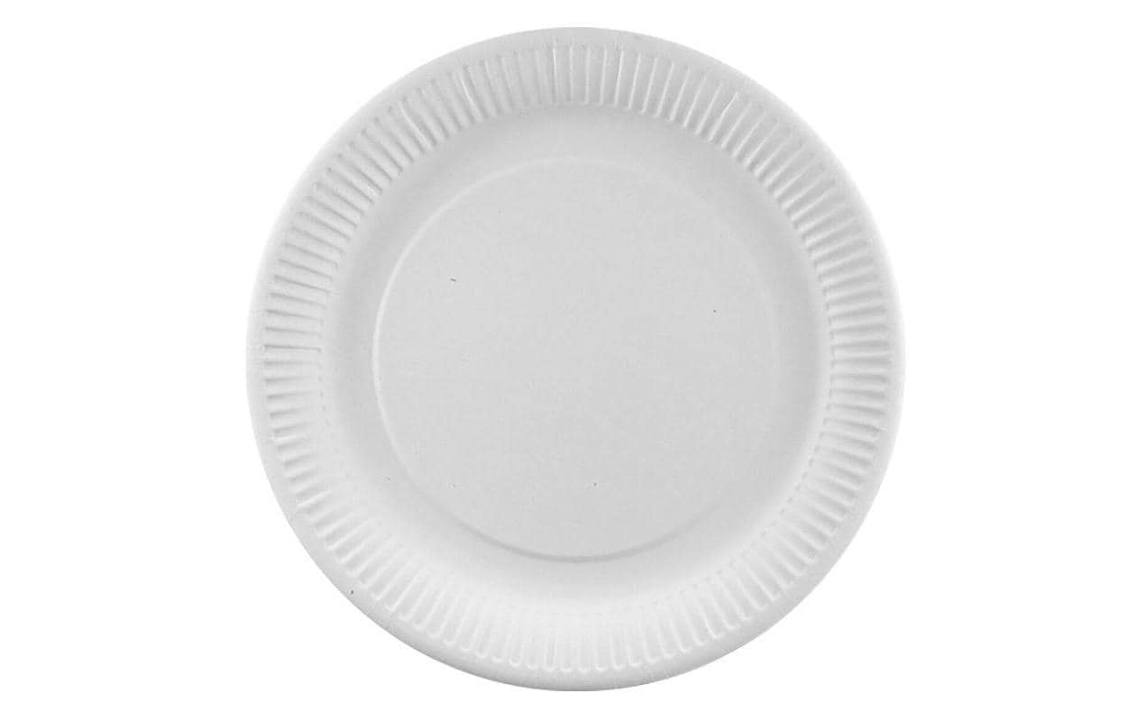 Papstar Einwegteller Pure 26 cm, 25 Stück, Weiss