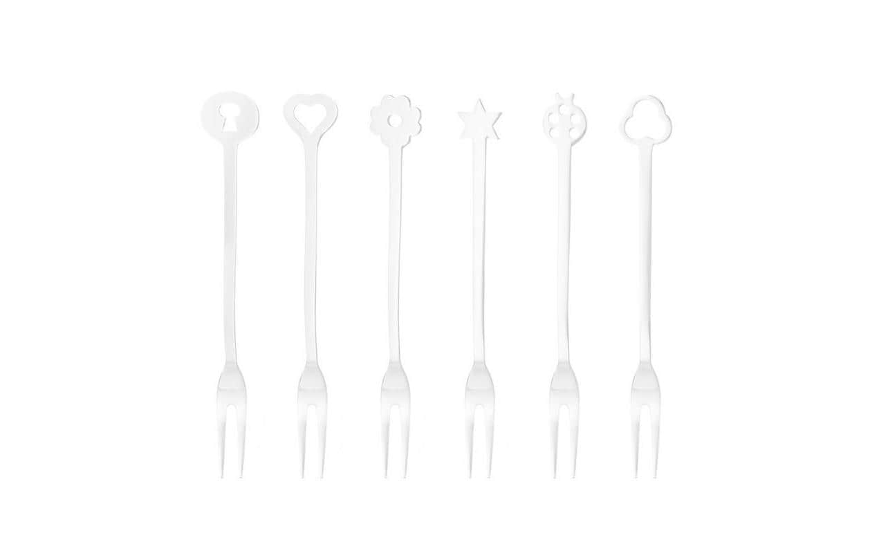 Sambonet Gabel-Set Porta Fortuna 6-teilig, Silber