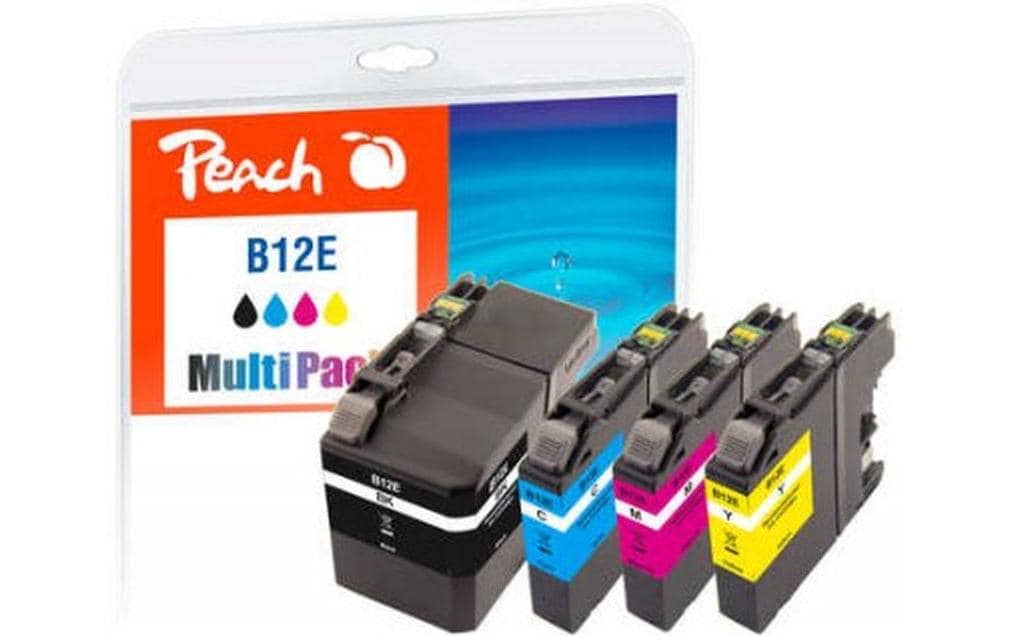Peach Tintenset Brother LC-12E