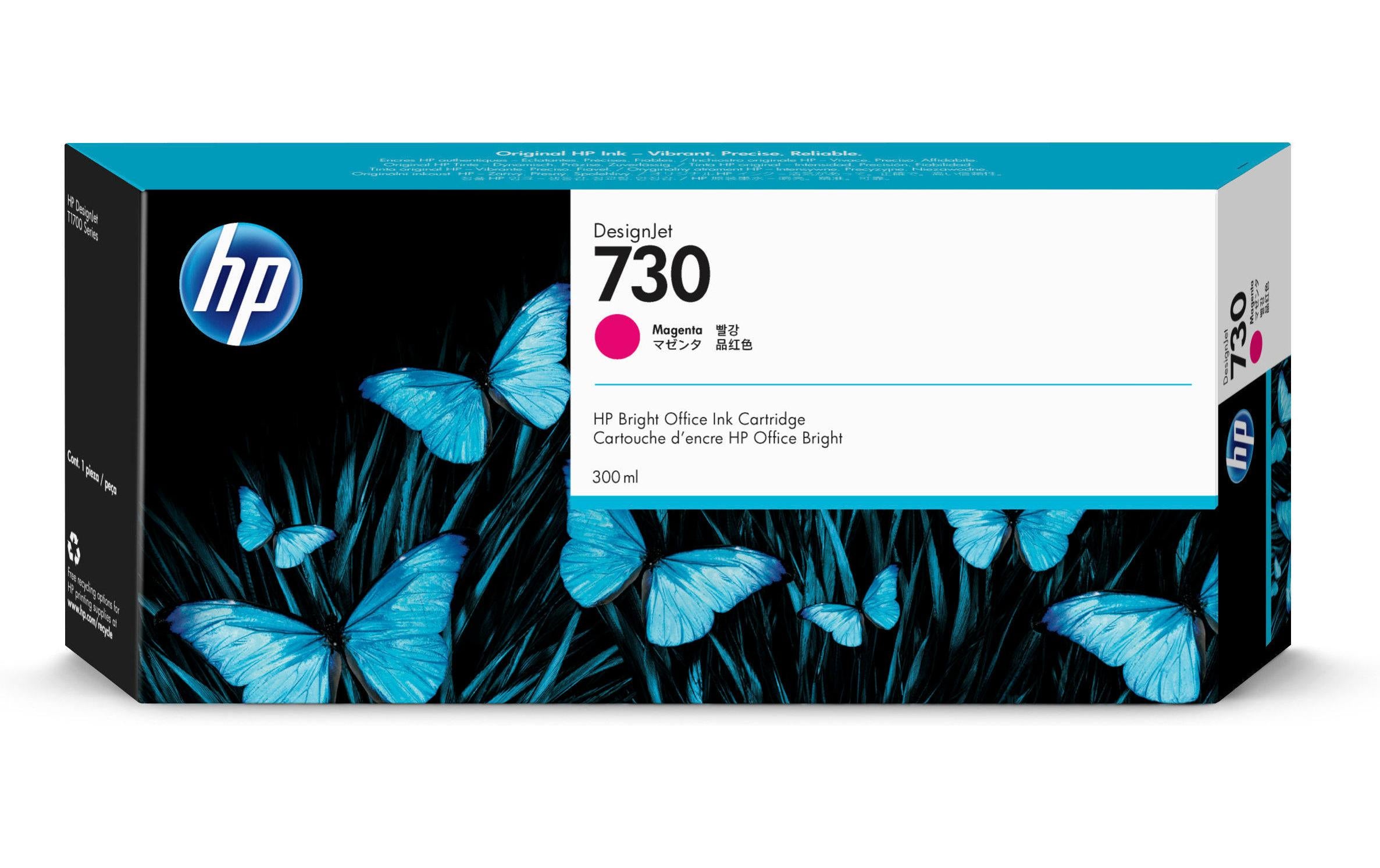 HP Tinte Nr. 730 (P2V69A) Magenta