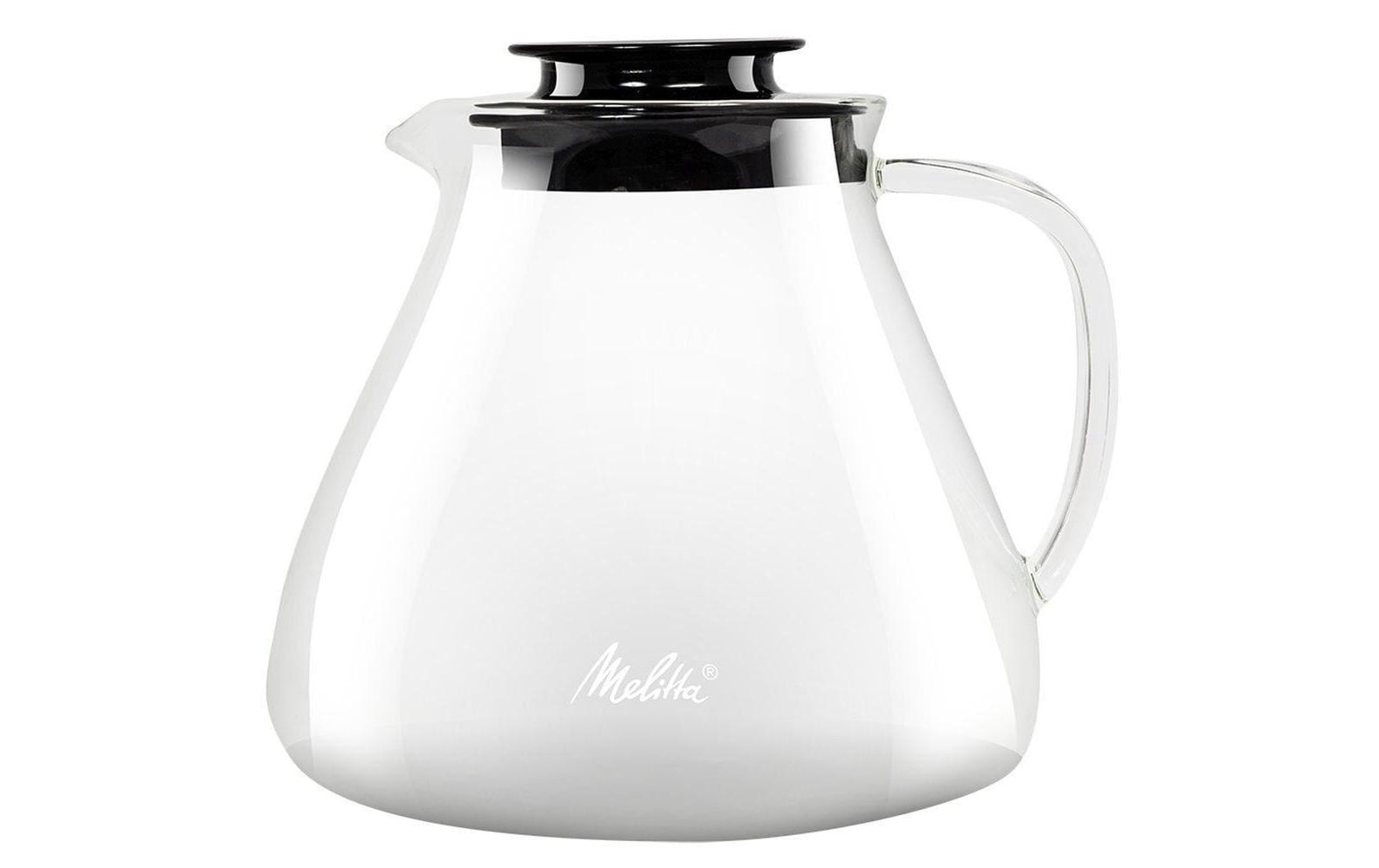 Melitta Kaffeekanne Glaskanne 1000 ml 1 l, Schwarz