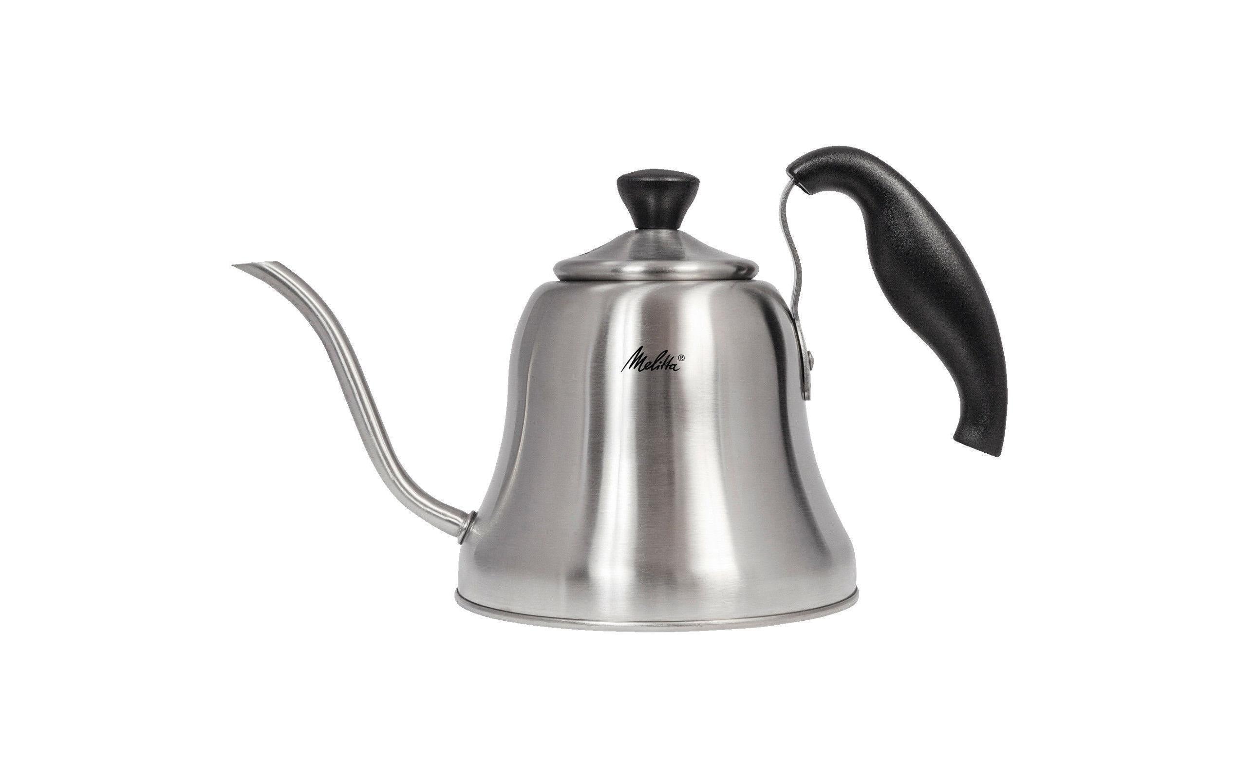 Melitta Kaffeebereiter Handbrüh-Wasserkessel 0.7 l, Silber