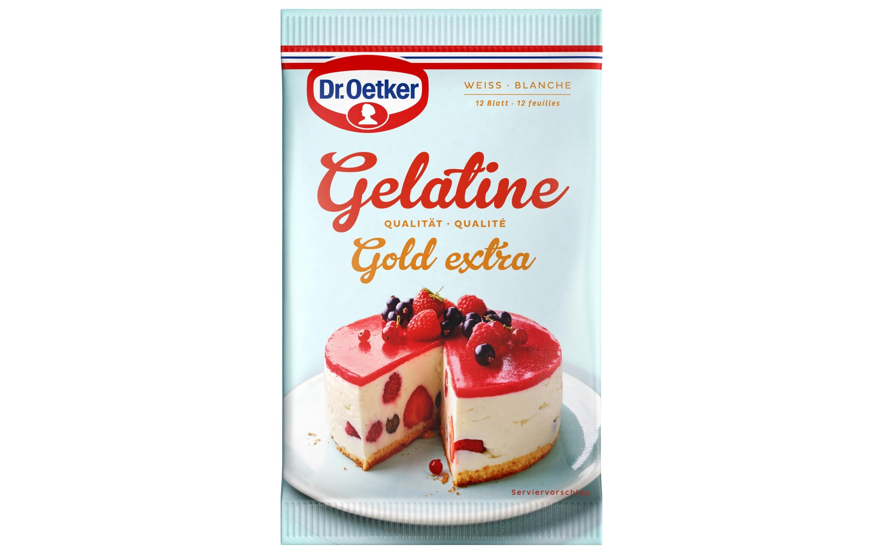 Dr.Oetker Gelatine Blätter 12 Stück