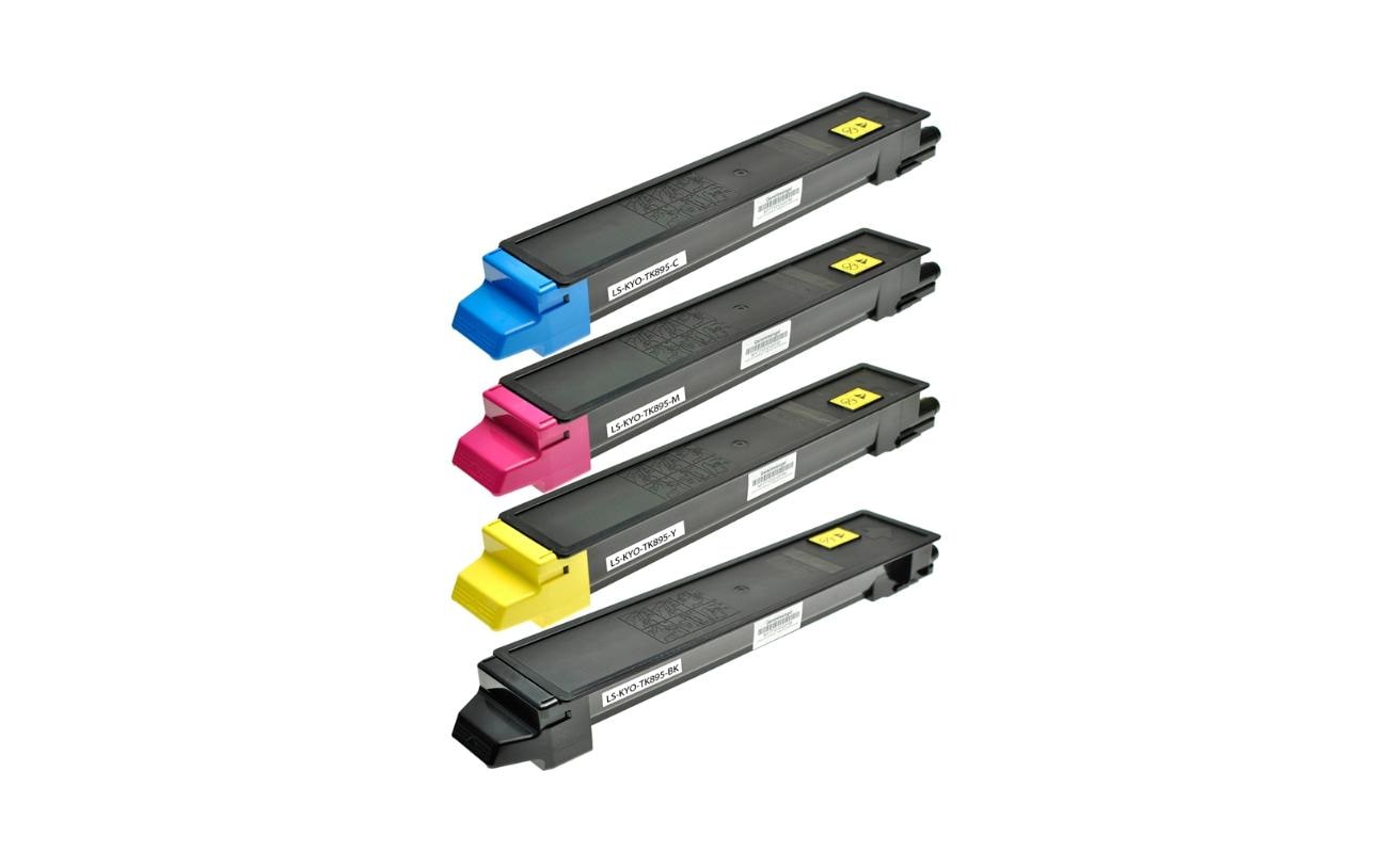 Kyocera Toner TK-895 Black/Cyan/Magenta/Yellow
