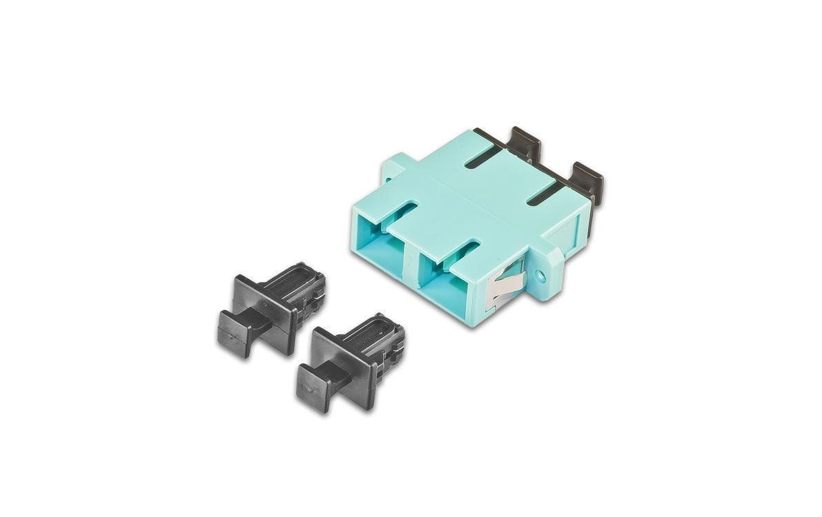 Lightwin LWL-Kupplung Multimode SC – SC, OM3, Duplex