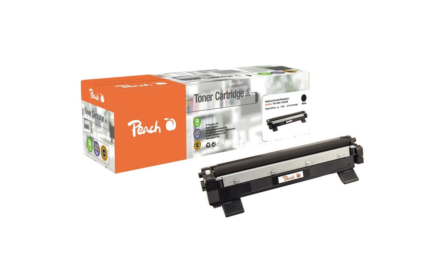 Peach Toner Brother TN-1030 / 1050 Black
